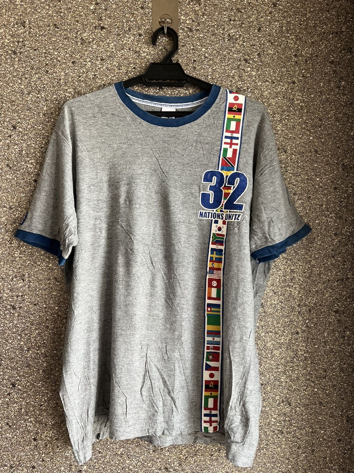 Vintage Nations unite ft41 world cup fifa Size US M / EU 48-50 / 2 - 1 Thumbnail