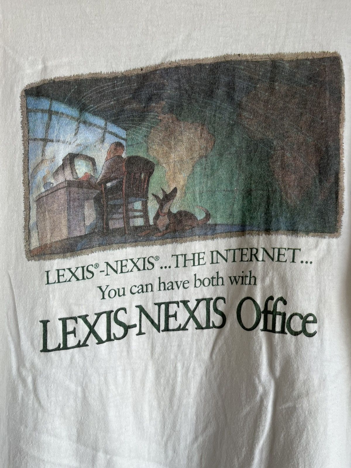 Vintage Lexis-nexis ft41 Size US XL / EU 56 / 4 - 5 Thumbnail