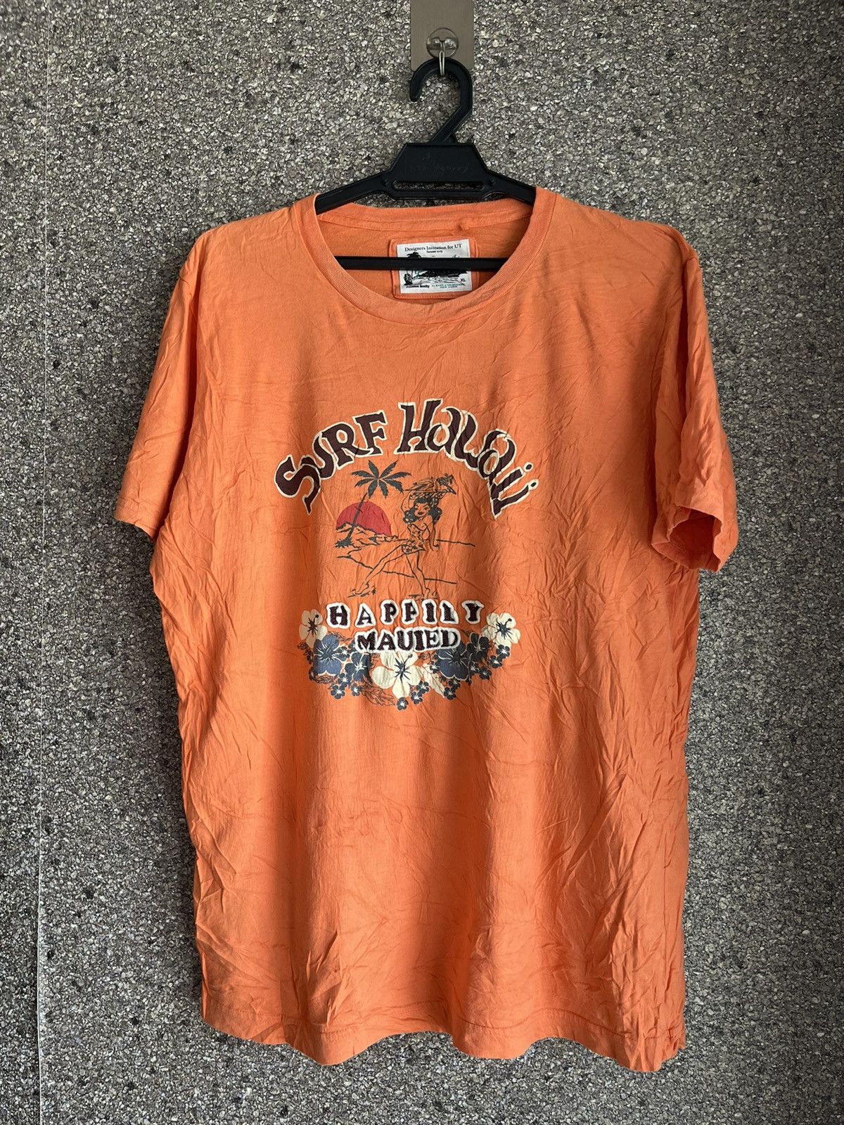 image of Vintage Surf Hawaii Ft41 in Orange, Men's (Size XL)