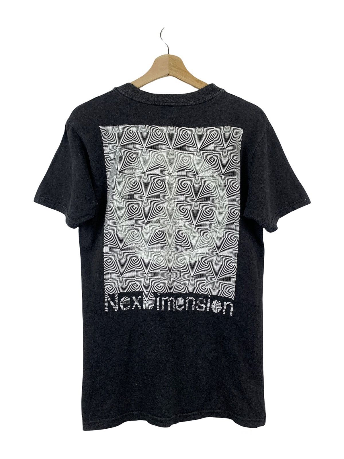 VINTAGE NEX DIMENSION BLACK T-SHIRT Short Sleeve T Shirts