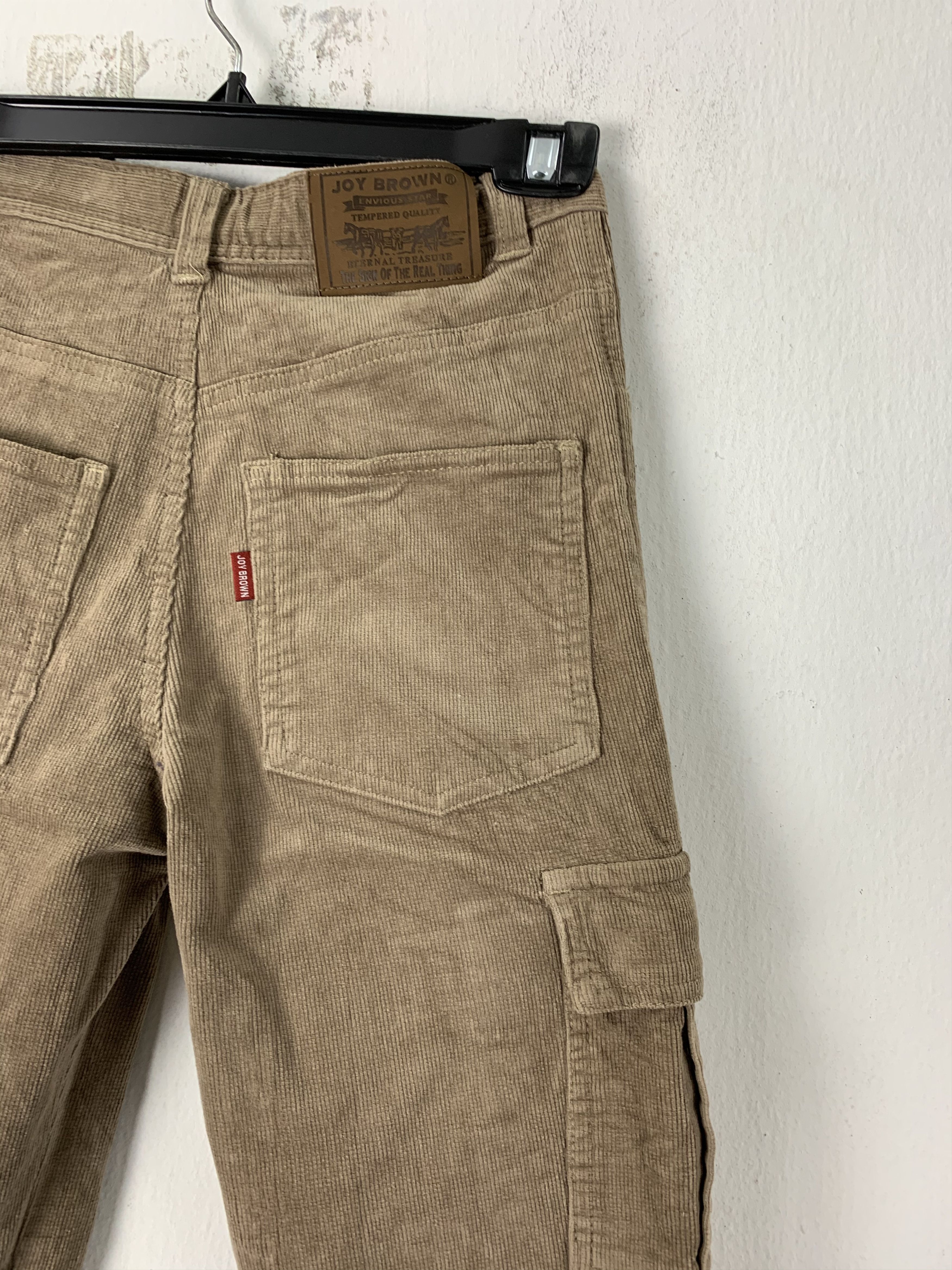 Japanese Brand Cargo Pants Conduroy JOY BROWN multipocket Size 24" Size US 26 / EU 42 - 8 Thumbnail