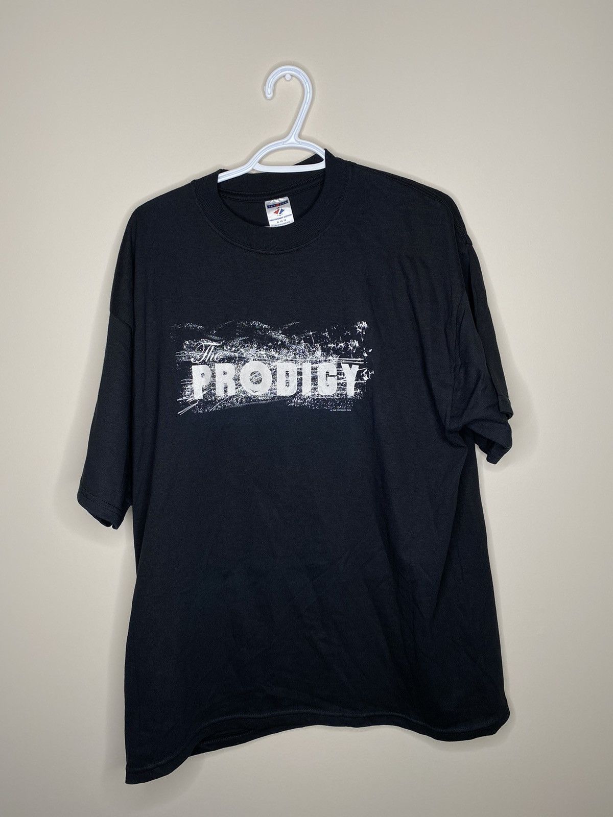 T-shirt Vintage The Prodigy Keith Flint - Taille XL, Noir, Rare Années 90, Neuf Sans étiquettes