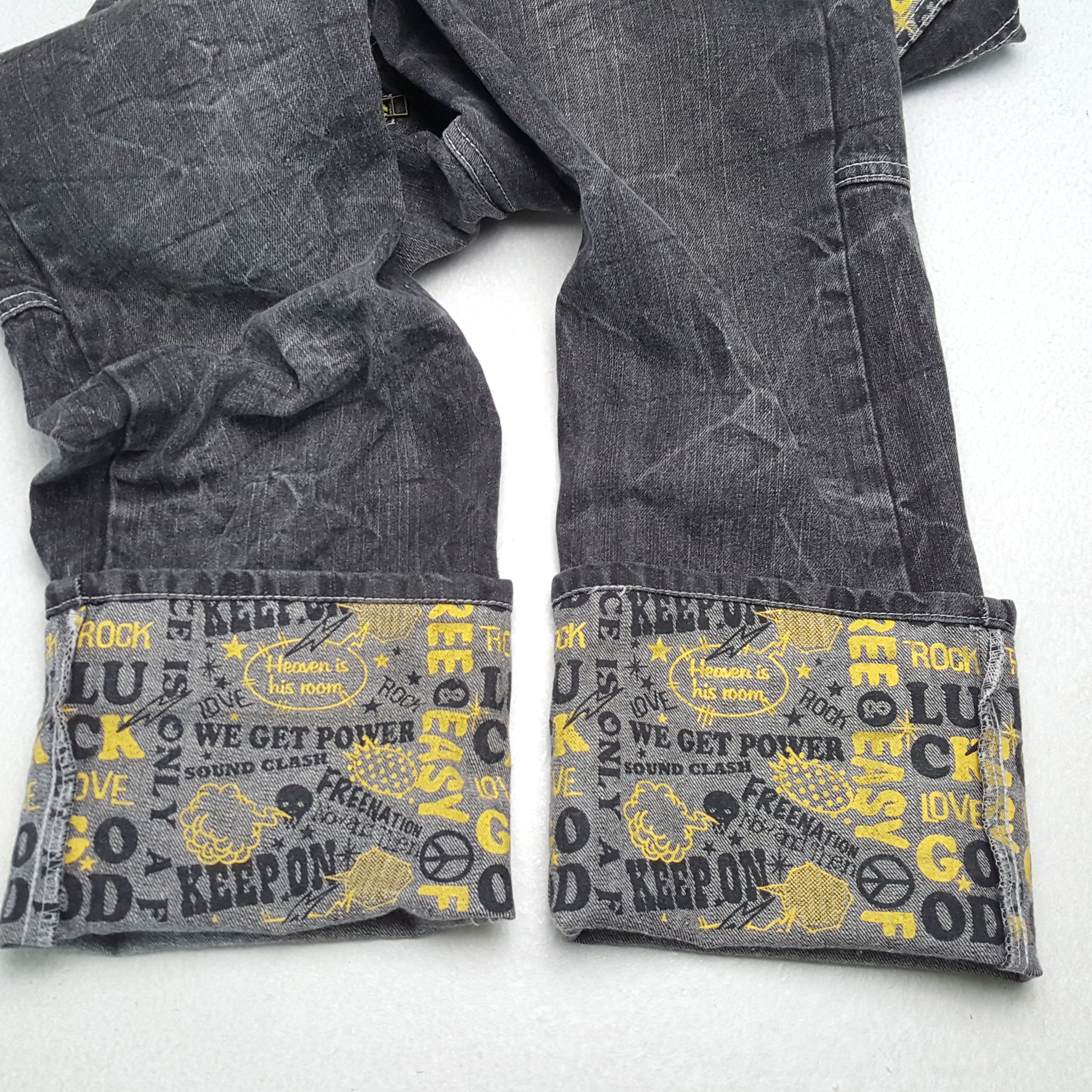 Japanese Brand × Vintage DOMINATE HANDCRATED Japanese Brand Rare Design Jeans Size US 29 - 12 Thumbnail