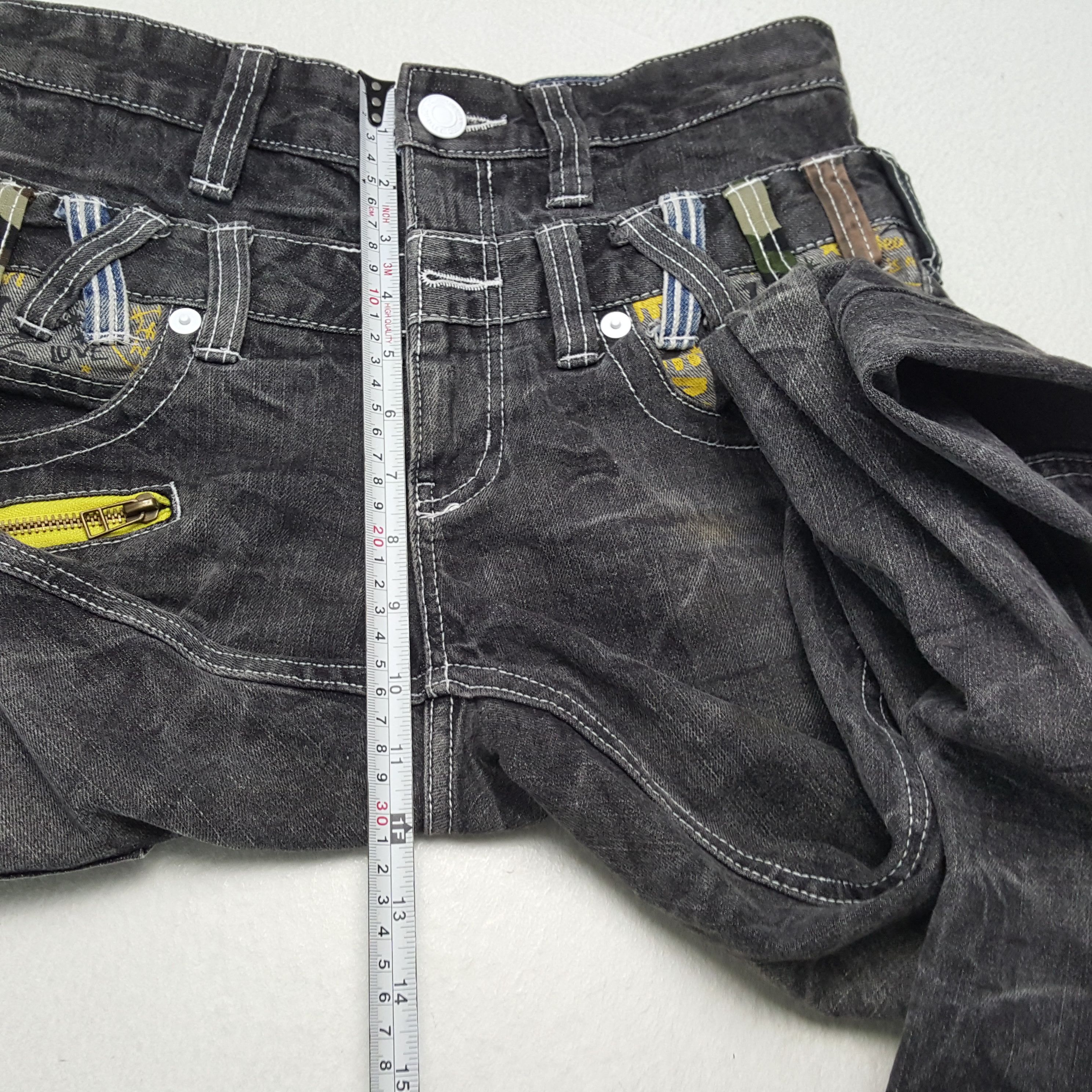 Japanese Brand × Vintage DOMINATE HANDCRATED Japanese Brand Rare Design Jeans Size US 29 - 8 Thumbnail