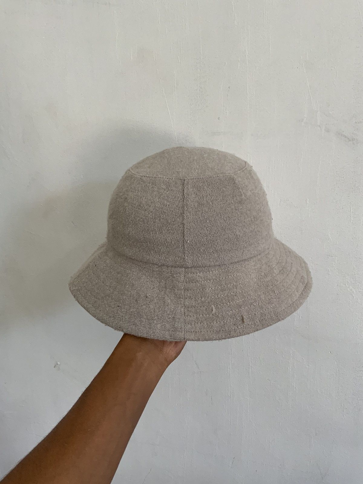 Japanese Brand Vintage Crocodile Mohair Japan Bucket Hat Size ONE SIZE - 4 Thumbnail