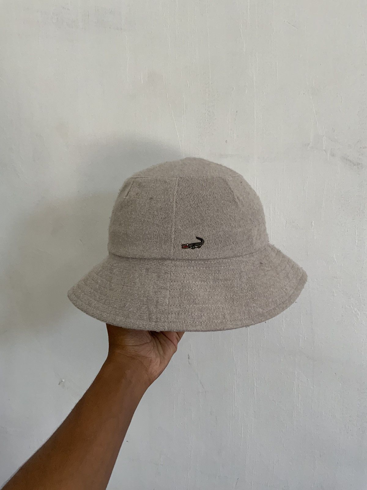Japanese Brand Vintage Crocodile Mohair Japan Bucket Hat Size ONE SIZE - 2 Thumbnail