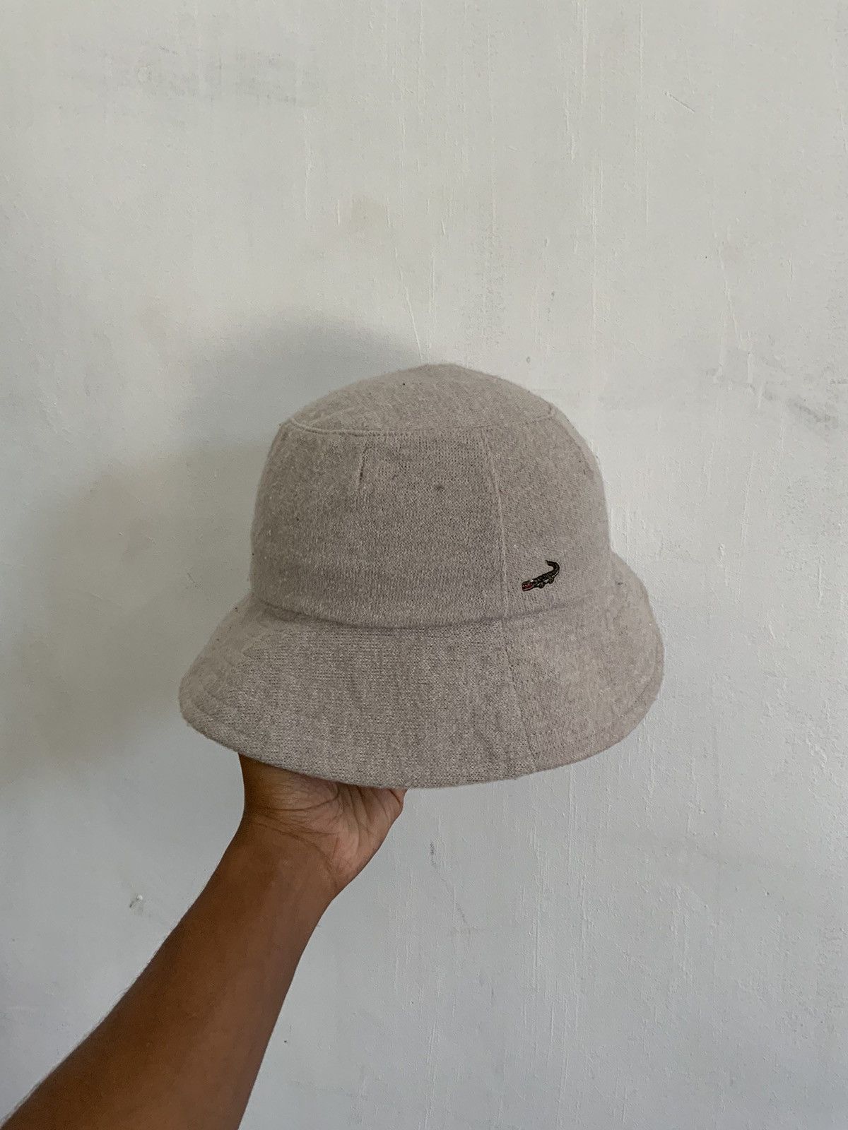 Japanese Brand Vintage Crocodile Mohair Japan Bucket Hat Size ONE SIZE - 1 Thumbnail