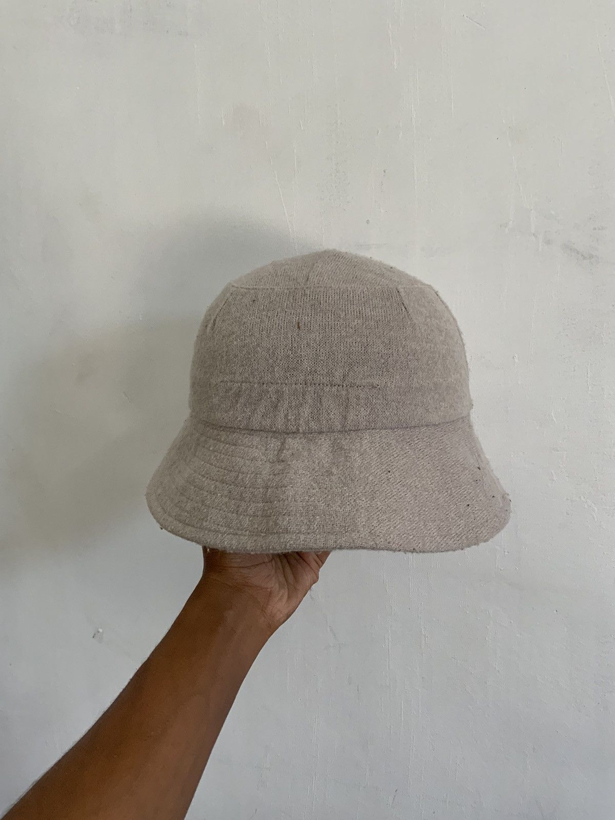 Japanese Brand Vintage Crocodile Mohair Japan Bucket Hat Size ONE SIZE - 3 Thumbnail