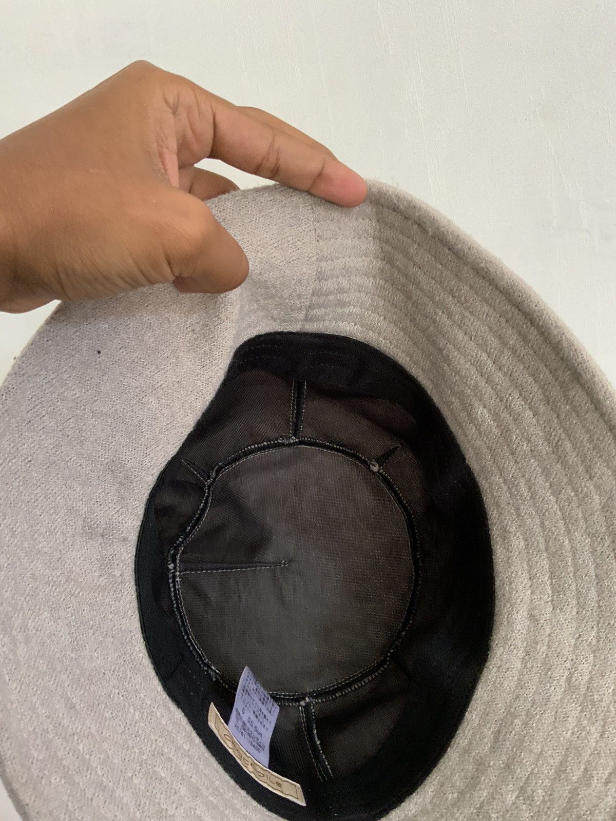 Japanese Brand Vintage Crocodile Mohair Japan Bucket Hat Size ONE SIZE - 10 Thumbnail