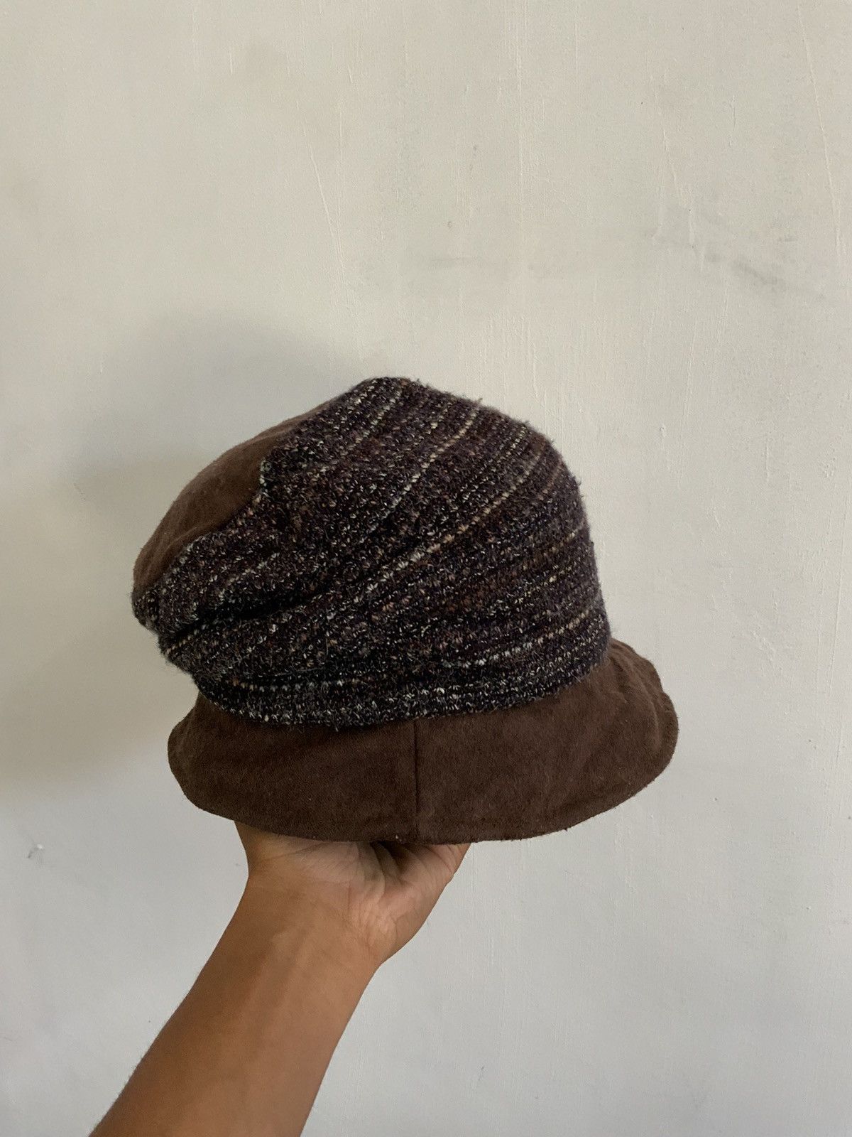 Japanese Brand Native Wool style Bucket Hat Size ONE SIZE - 4 Thumbnail