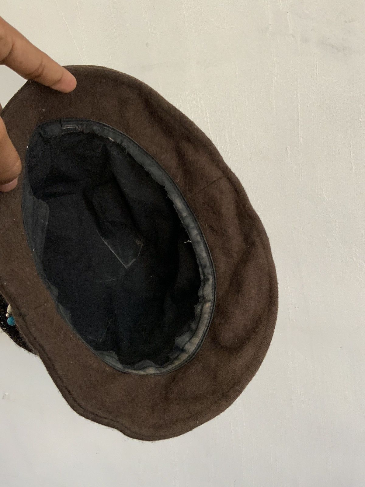 Japanese Brand Native Wool style Bucket Hat Size ONE SIZE - 8 Thumbnail