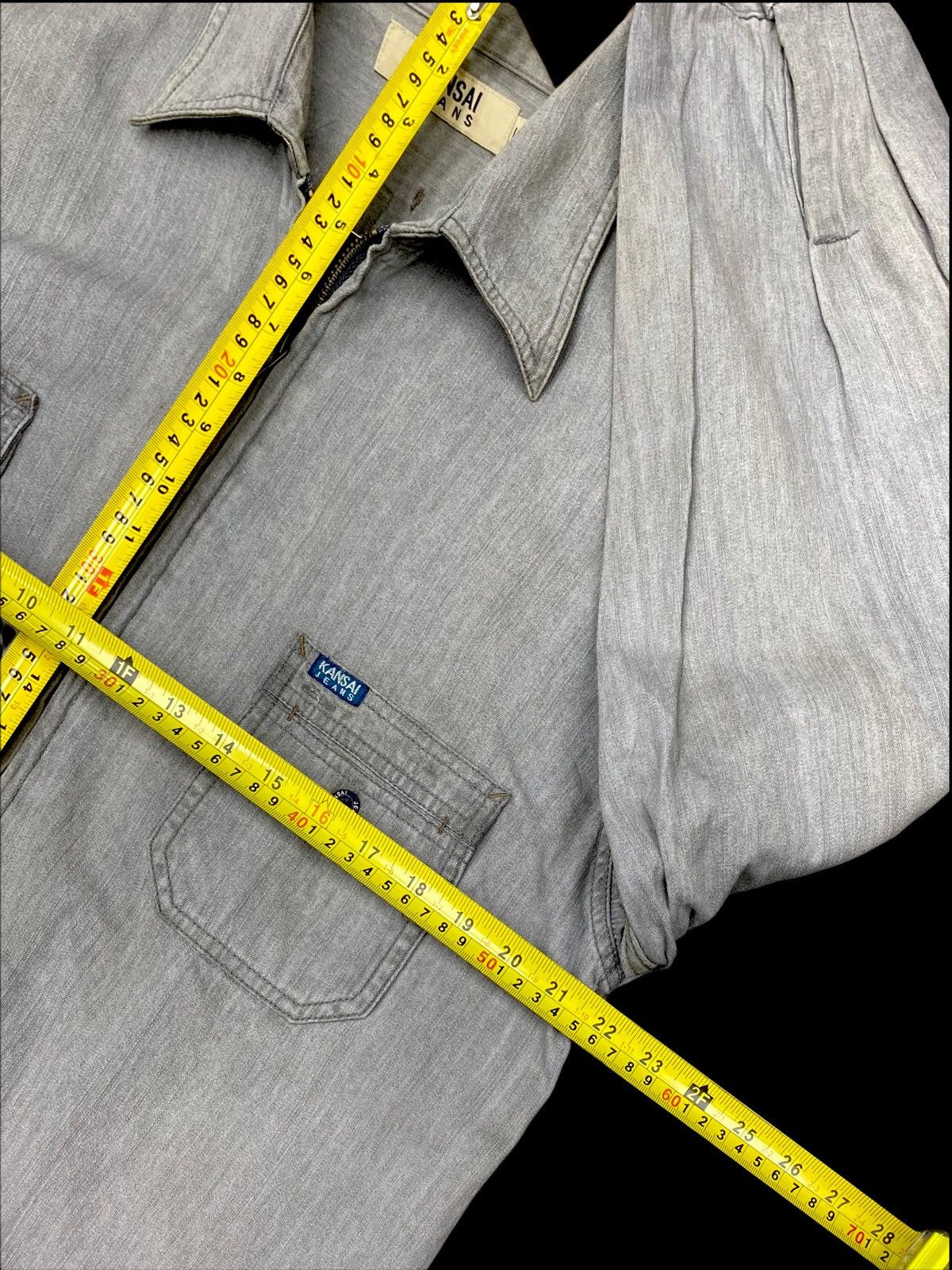 Kansai Yamamoto VINTAGE KANSAI JEANS FULLZIP JACKET Size US M / EU 48-50 / 2 - 18 Thumbnail