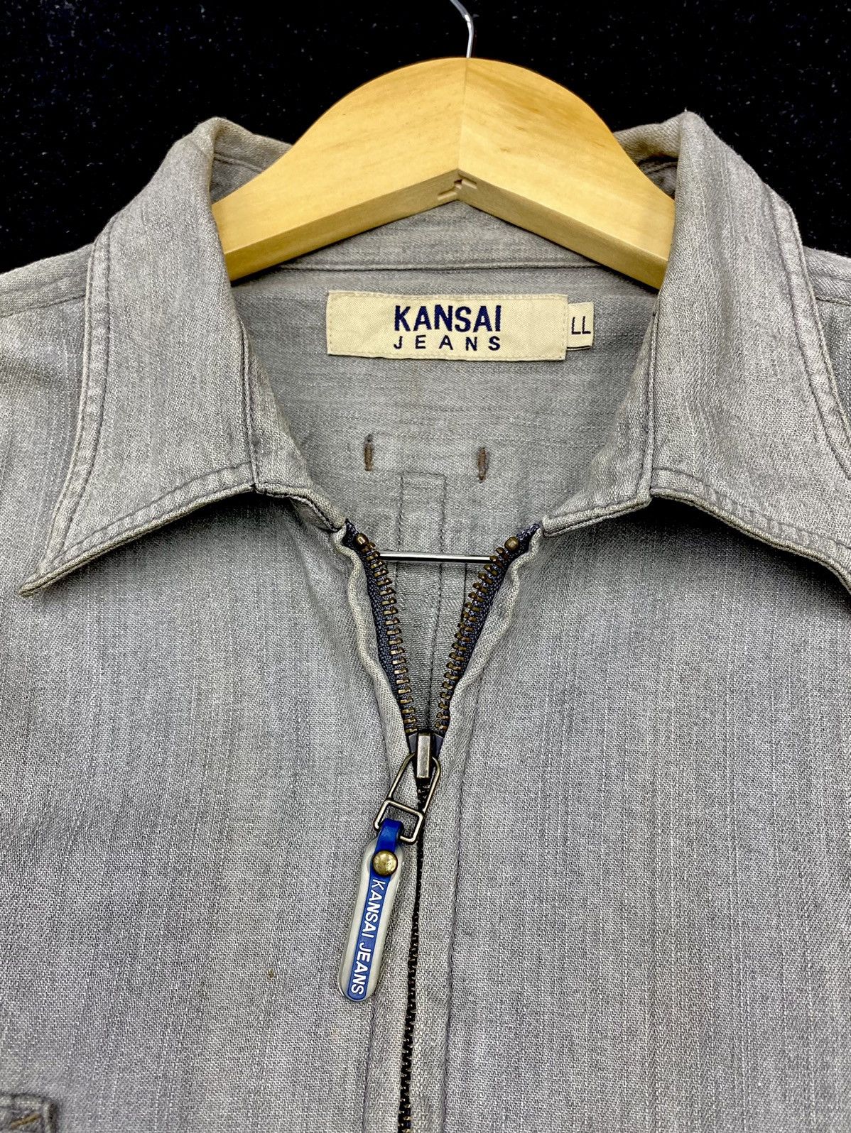 Kansai Yamamoto VINTAGE KANSAI JEANS FULLZIP JACKET Size US M / EU 48-50 / 2 - 4 Thumbnail