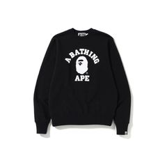 Bape College Crewneck | Grailed