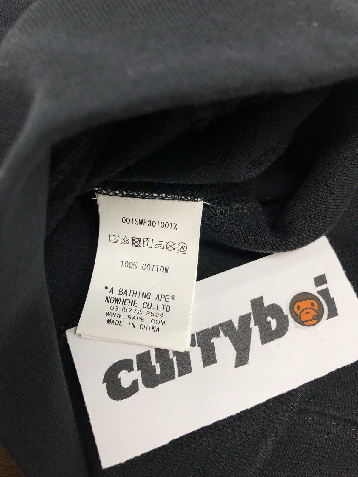 Bape BAPE College Crewneck Black Size US XL / EU 56 / 4 - 7 Thumbnail