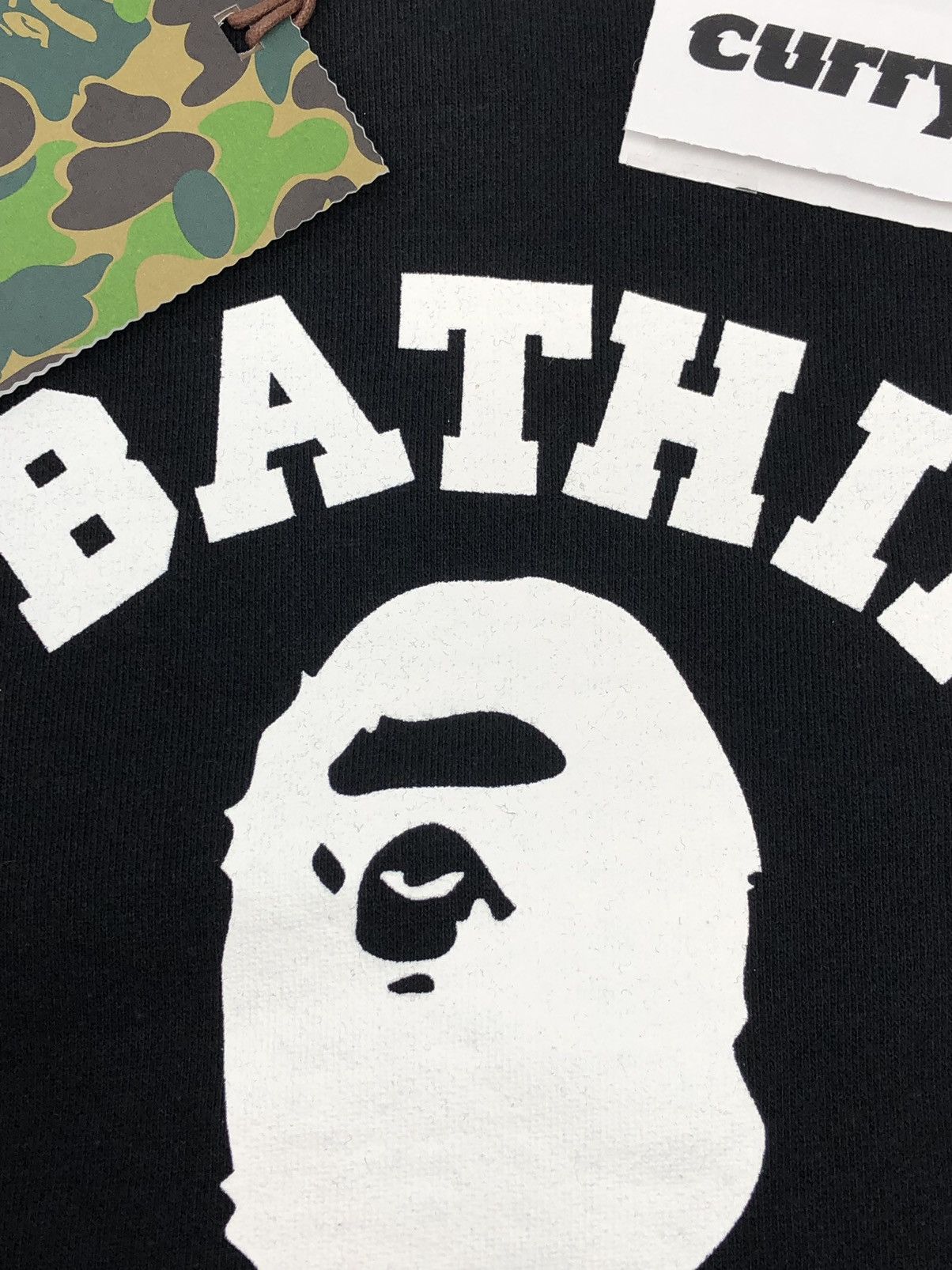 Bape BAPE College Crewneck Black Size US XL / EU 56 / 4 - 6 Thumbnail