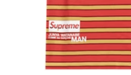 Comme des Garcons × Junya Watanabe × Supreme Supreme Junya Watanabe CDG Man Stripe S/S Top Dark Red Size US M / EU 48-50 / 2 - 4 Thumbnail