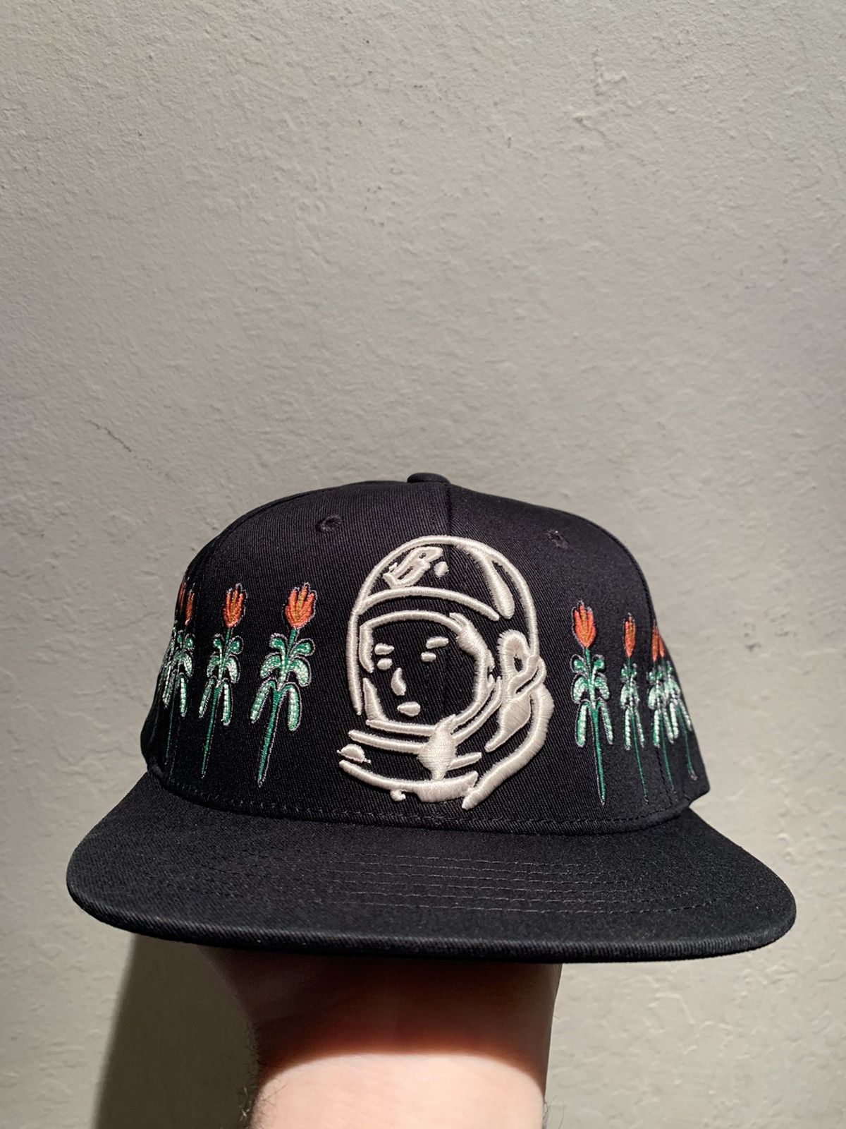 Billionaire Boys Club × Icecream × Pharrell *RARE* Billionaire Boys Club BBC Helmet Plants SnapBack Hat Size ONE SIZE - 1 Thumbnail