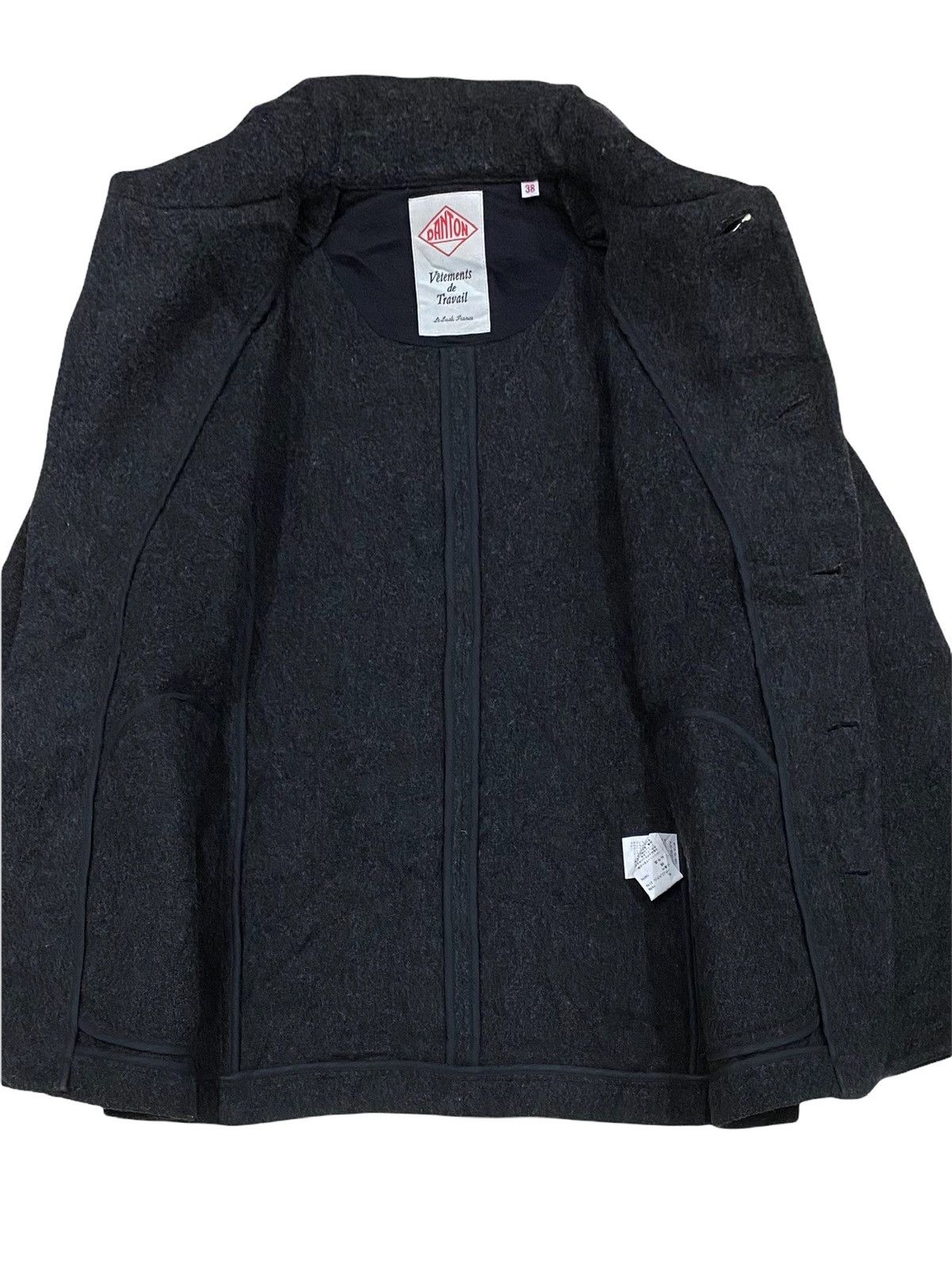 Danton DANTON X VETEMENTS DE TRAVAIL WOOL BLEND JACKET COAT Size US M / EU 48-50 / 2 - 15 Thumbnail