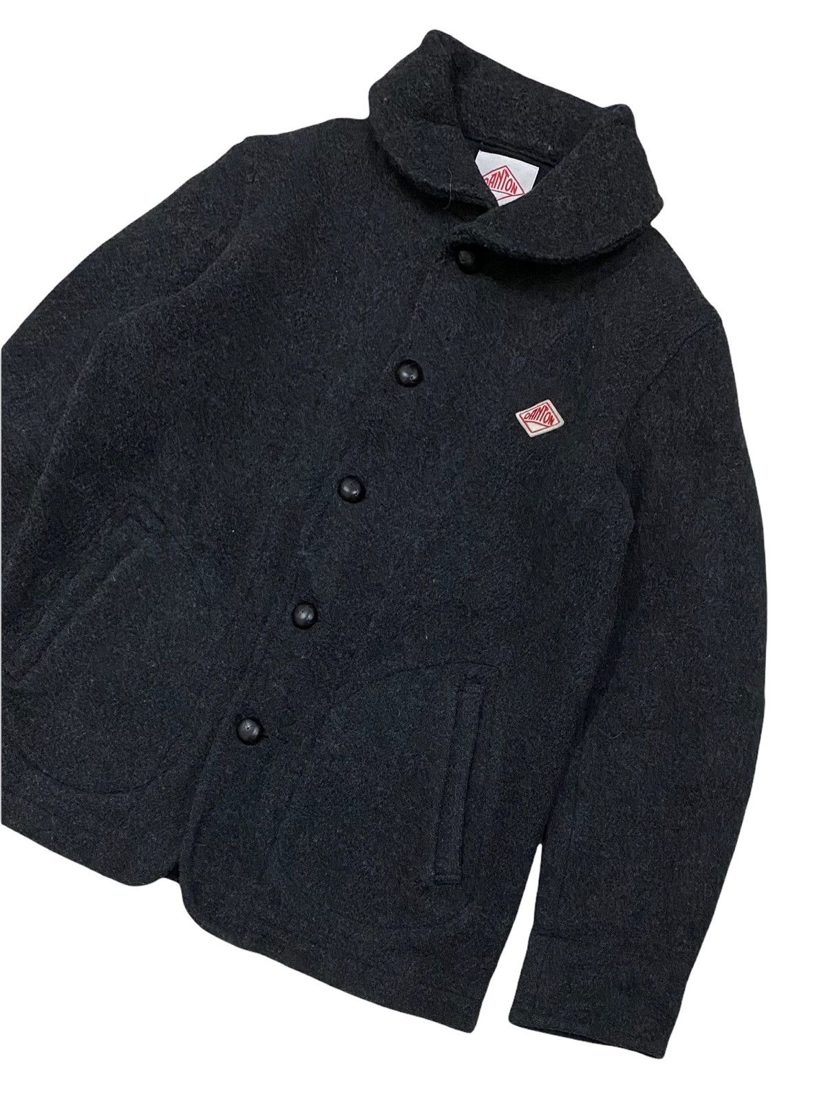 Danton DANTON X VETEMENTS DE TRAVAIL WOOL BLEND JACKET COAT Size US M / EU 48-50 / 2 - 7 Thumbnail