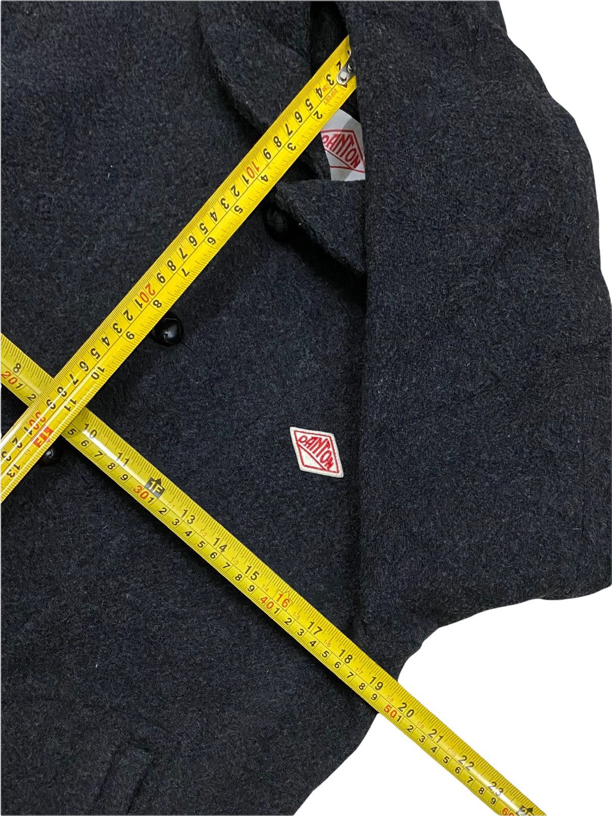 Danton DANTON X VETEMENTS DE TRAVAIL WOOL BLEND JACKET COAT Size US M / EU 48-50 / 2 - 18 Thumbnail
