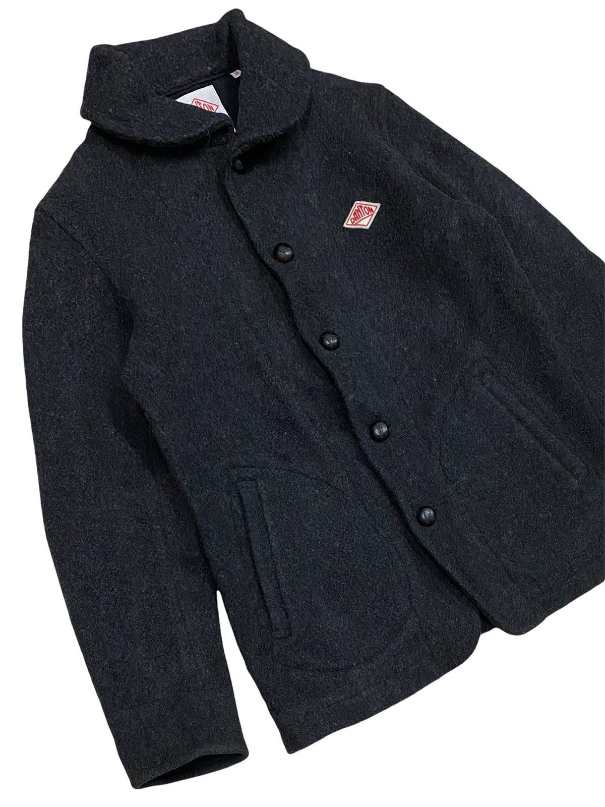 Danton DANTON X VETEMENTS DE TRAVAIL WOOL BLEND JACKET COAT Size US M / EU 48-50 / 2 - 8 Thumbnail