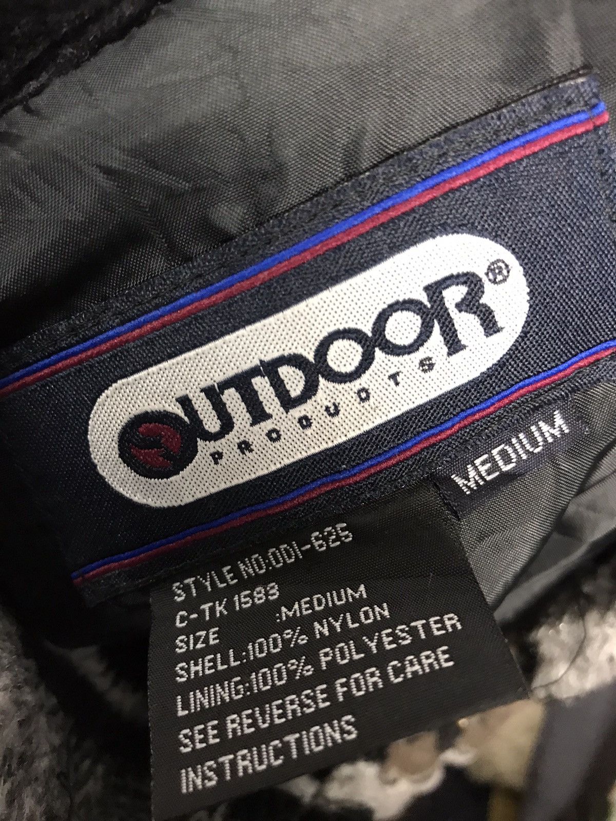 Japanese Brand Outdoor production printed fleece zipper jacket Size US M / EU 48-50 / 2 - 4 Thumbnail