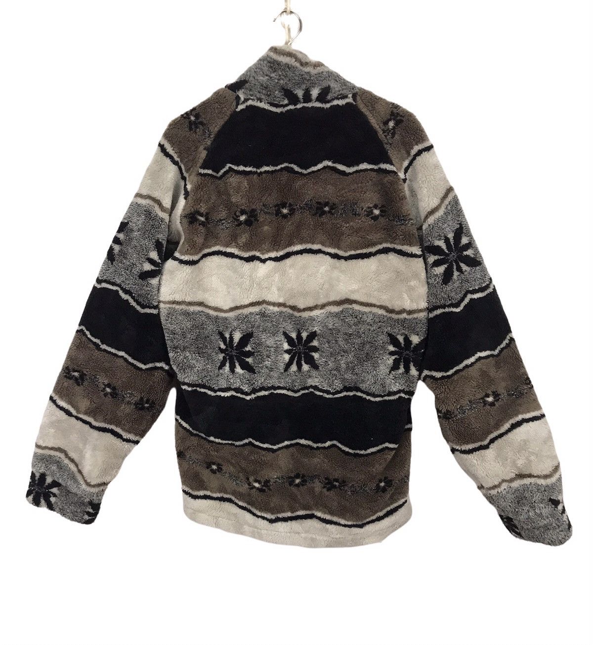 Japanese Brand Outdoor production printed fleece zipper jacket Size US M / EU 48-50 / 2 - 2 Thumbnail