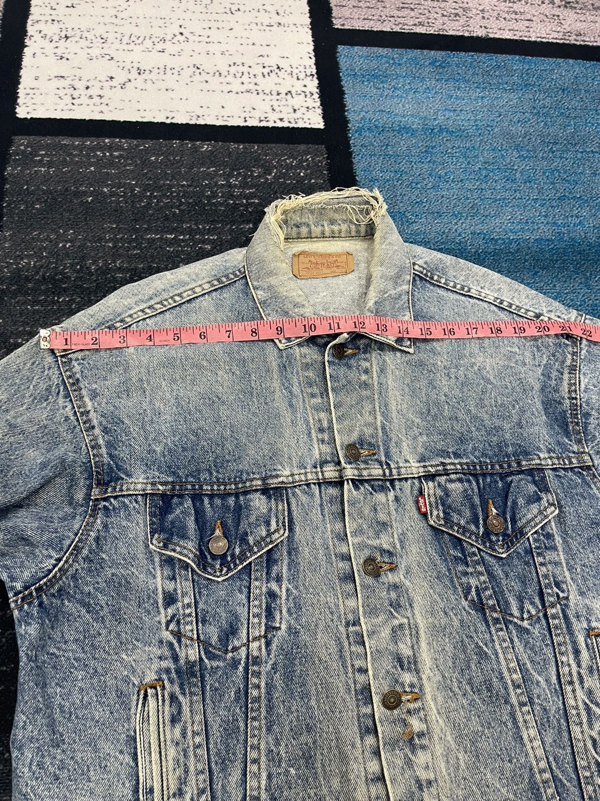 Levi's VINTAGE LEVIS USA DENIM JACKET Size US L / EU 52-54 / 3 - 19 Thumbnail