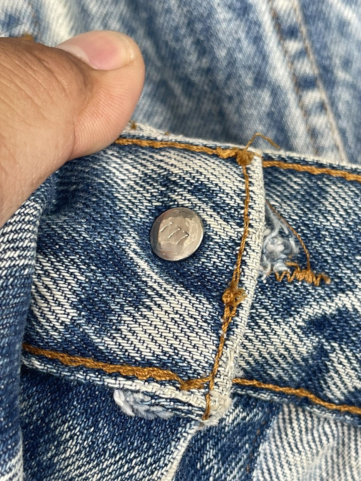 Levi's VINTAGE LEVIS USA DENIM JACKET Size US L / EU 52-54 / 3 - 14 Thumbnail