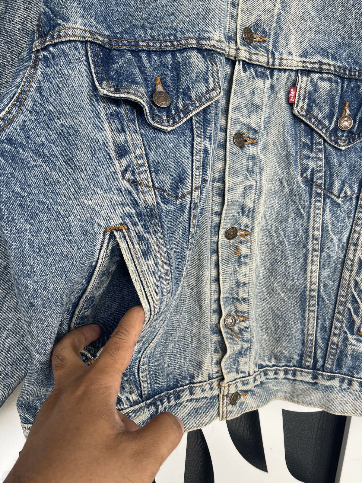 Levi's VINTAGE LEVIS USA DENIM JACKET Size US L / EU 52-54 / 3 - 7 Thumbnail