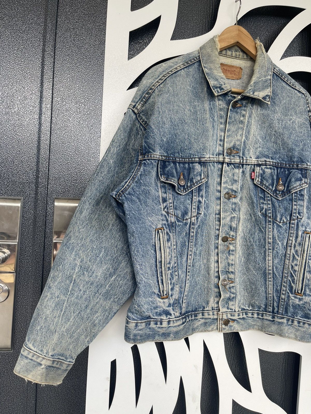 Levi's VINTAGE LEVIS USA DENIM JACKET Size US L / EU 52-54 / 3 - 3 Thumbnail