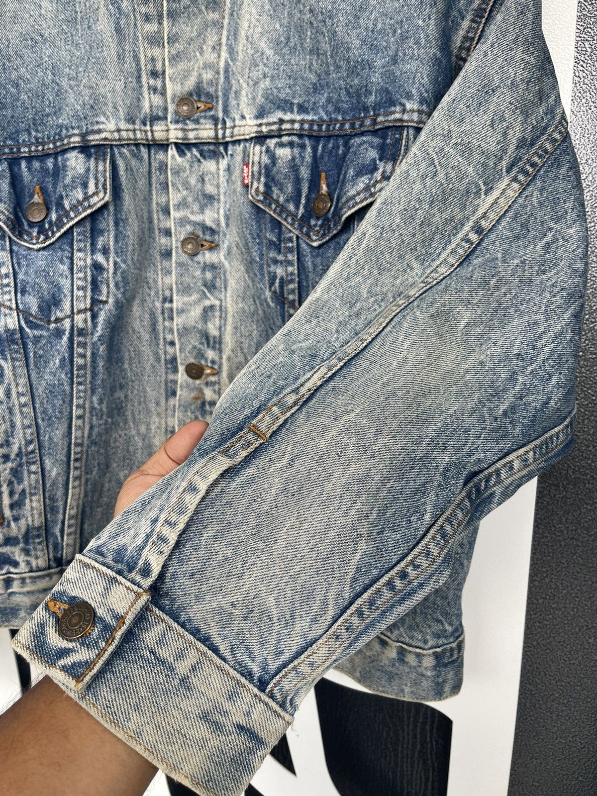 Levi's VINTAGE LEVIS USA DENIM JACKET Size US L / EU 52-54 / 3 - 12 Thumbnail
