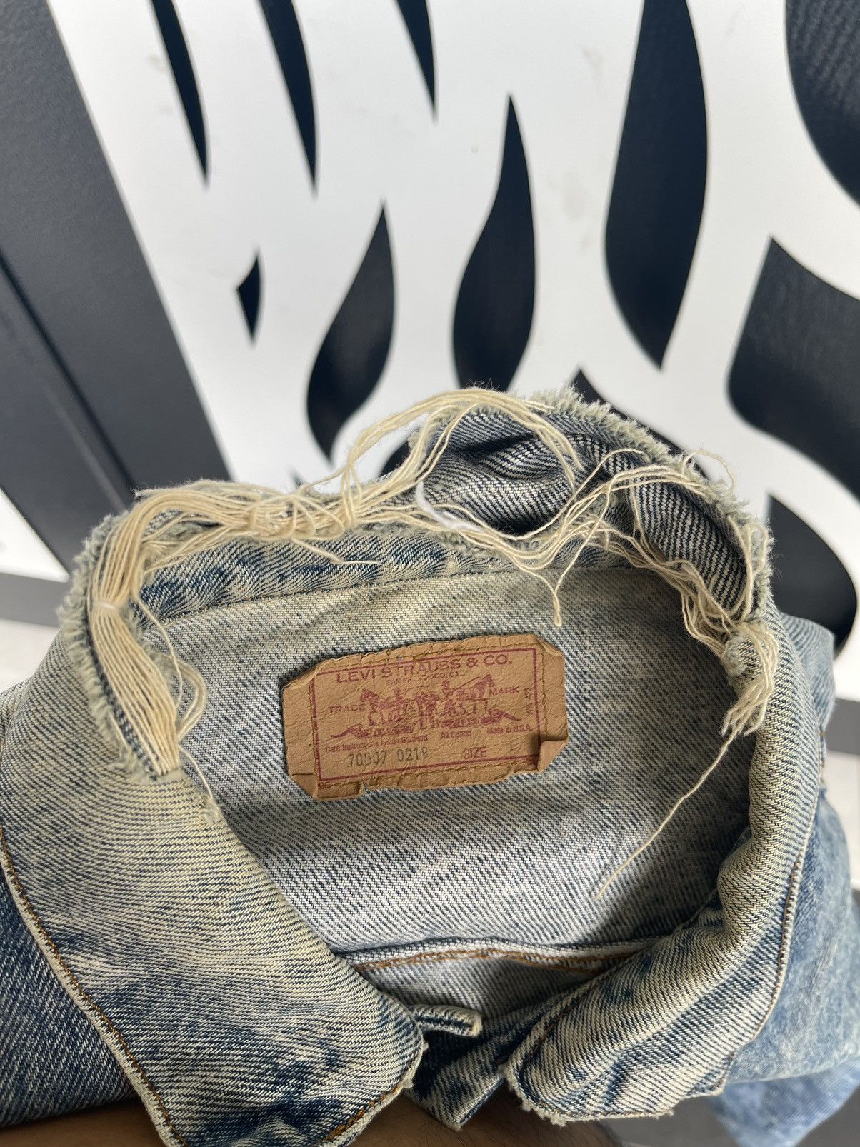 Levi's VINTAGE LEVIS USA DENIM JACKET Size US L / EU 52-54 / 3 - 16 Thumbnail