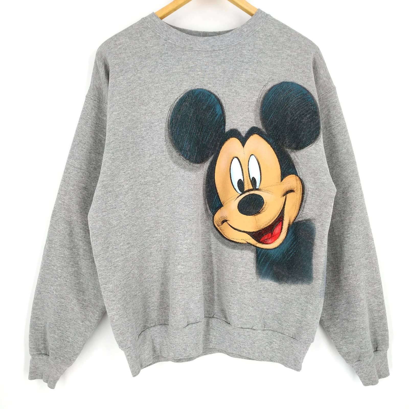 Disney × Mickey Mouse Mickey Mouse Disneyland Crew Double-Sided Sweatshirt Size US M / EU 48-50 / 2 - 1 Thumbnail