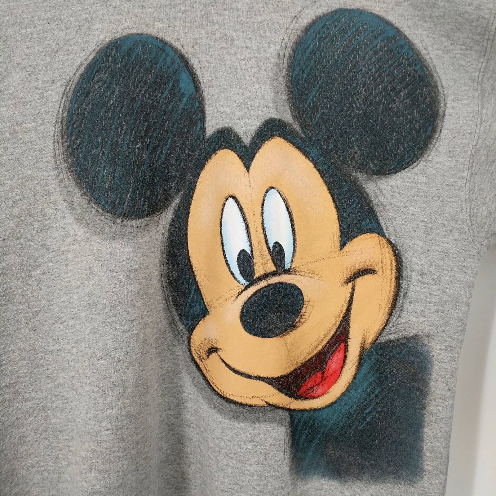 Disney × Mickey Mouse Mickey Mouse Disneyland Crew Double-Sided Sweatshirt Size US M / EU 48-50 / 2 - 2 Thumbnail