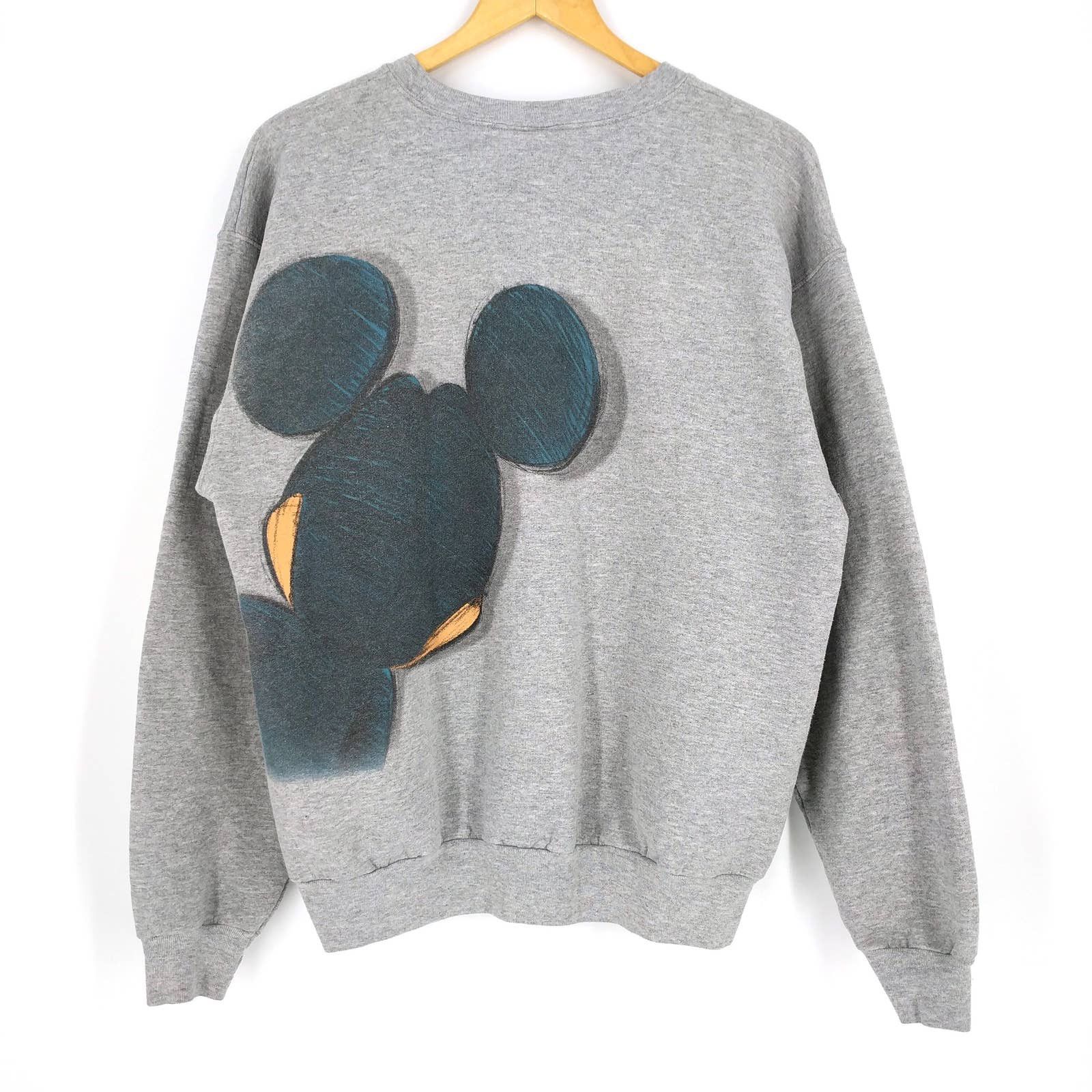 Disney × Mickey Mouse Mickey Mouse Disneyland Crew Double-Sided Sweatshirt Size US M / EU 48-50 / 2 - 3 Thumbnail