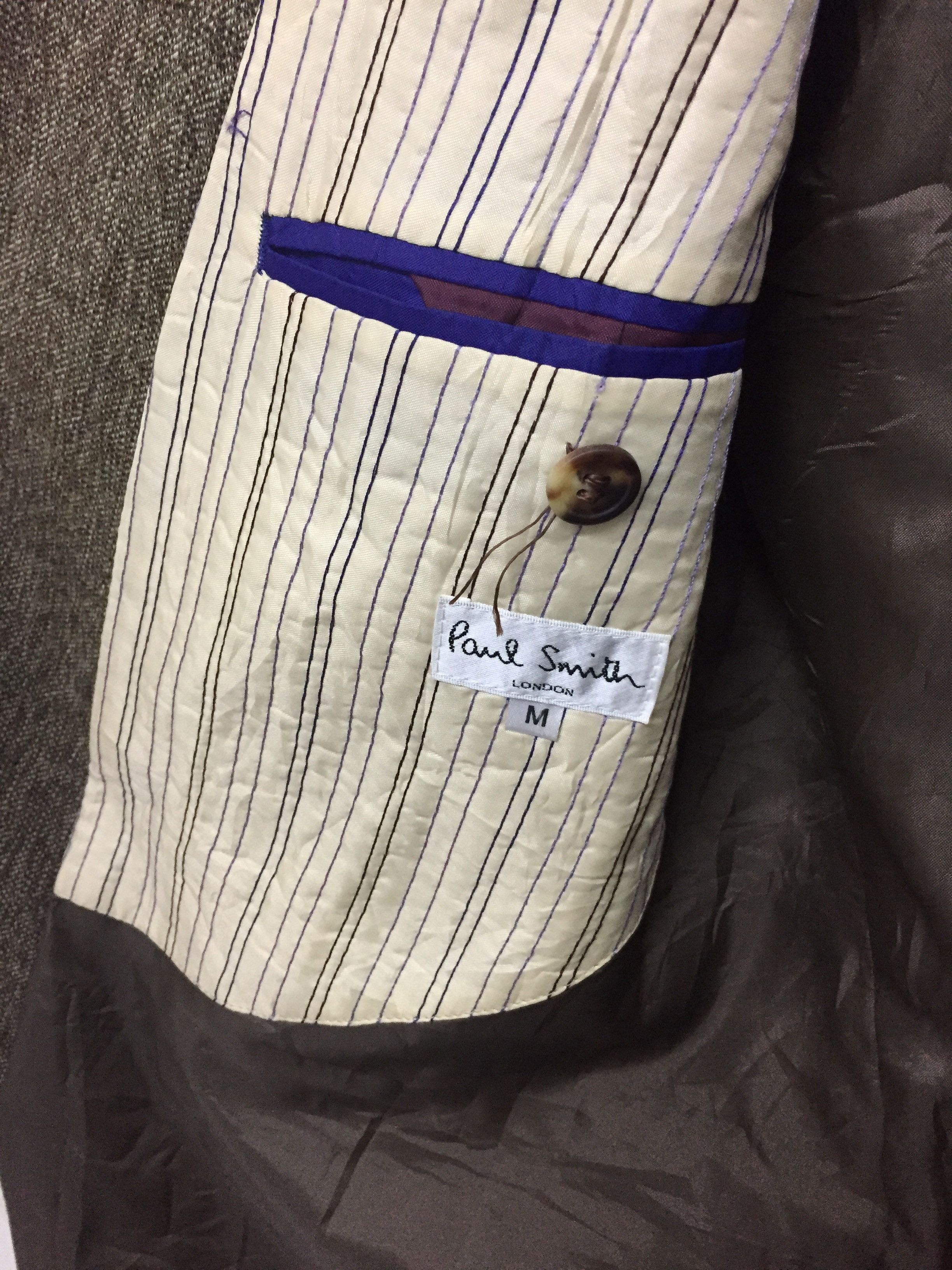 Japanese Brand × Paul Smith PAUL SMITH Wool Long jacket Size US S / EU 44-46 / 1 - 7 Thumbnail