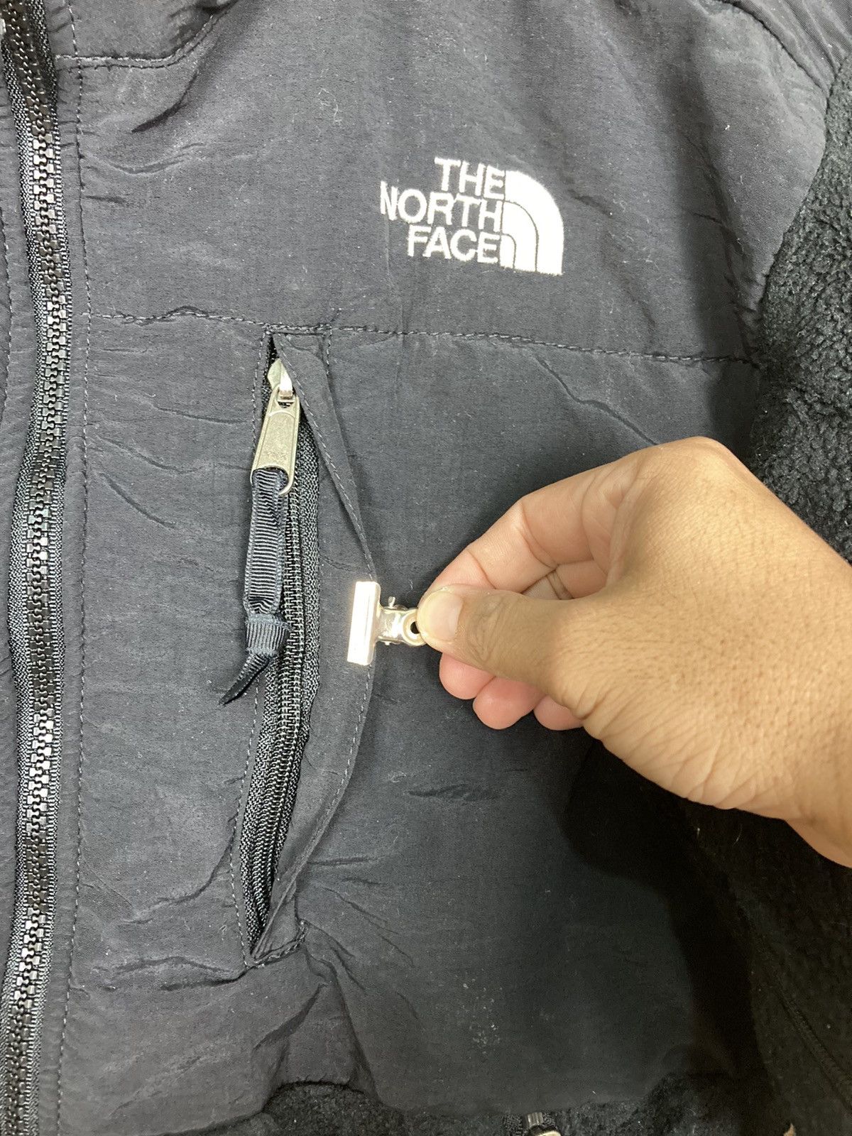 City Streets THE NORTH FACE fleece sweater jacket #18-2 Size US M / EU 48-50 / 2 - 4 Thumbnail