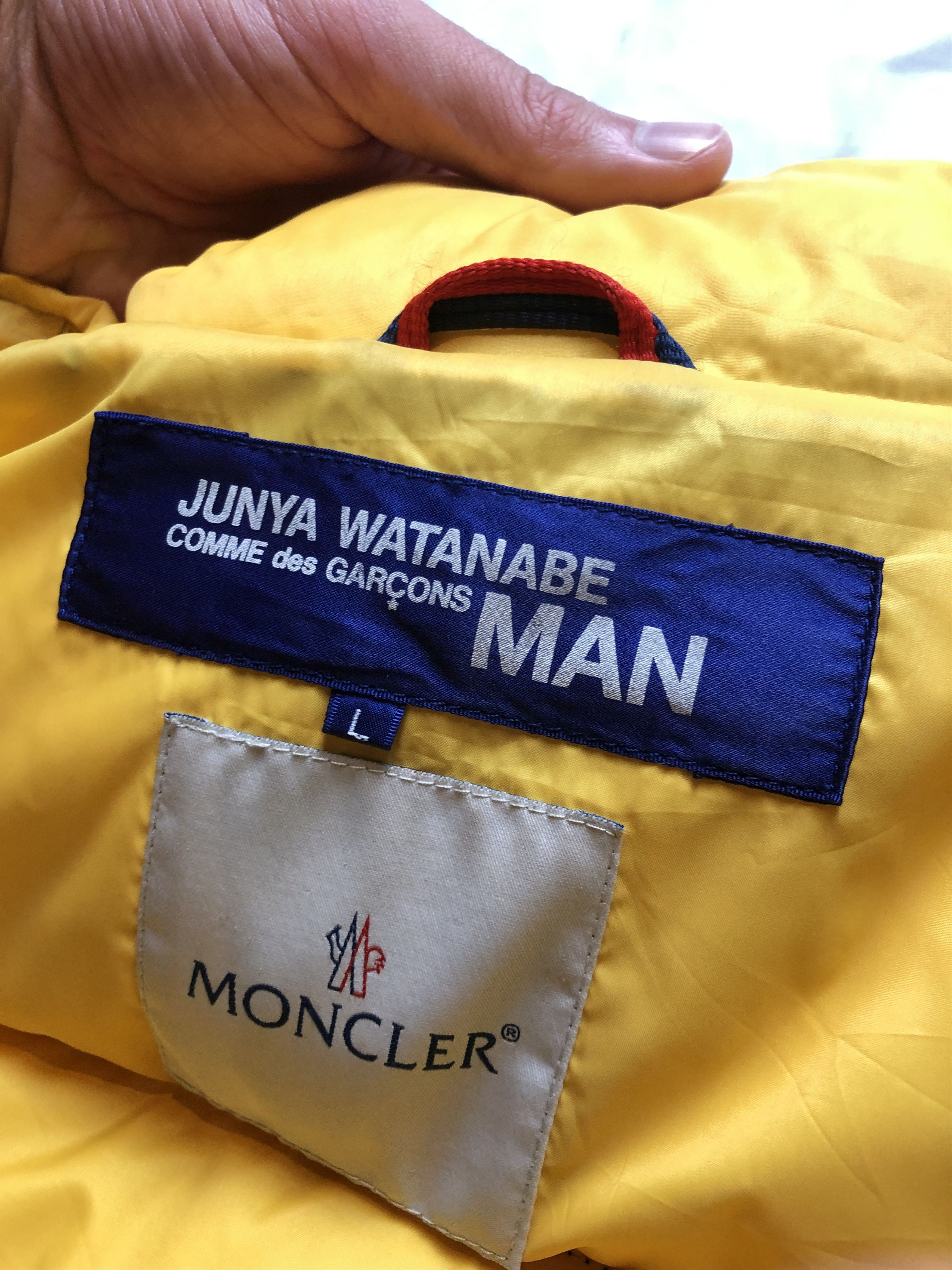Comme des Garcons 2004 Moncler x Junya Down Puffer Jacket Size US L / EU 52-54 / 3 - 4 Thumbnail