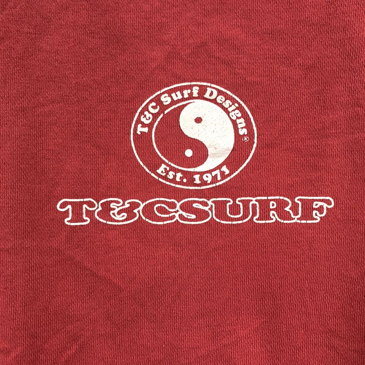 Vintage Vintage 90s T&C Surf Design USA SURFWEAR Surfing Sweatshirt Size US L / EU 52-54 / 3 - 5 Thumbnail
