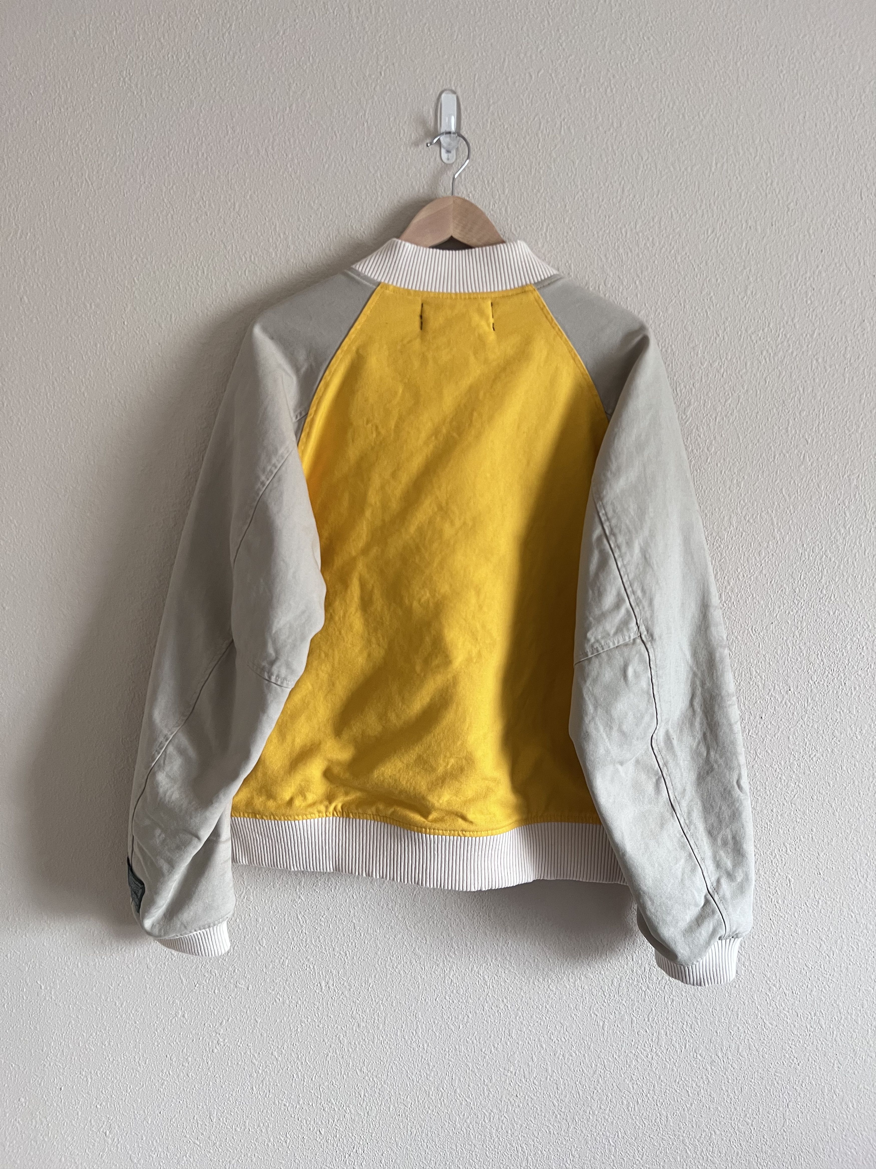 Reese Cooper Reese Cooper Duck Canvas Varsity Jacket Yellow Size US XXL / EU 58 / 5 - 3 Thumbnail