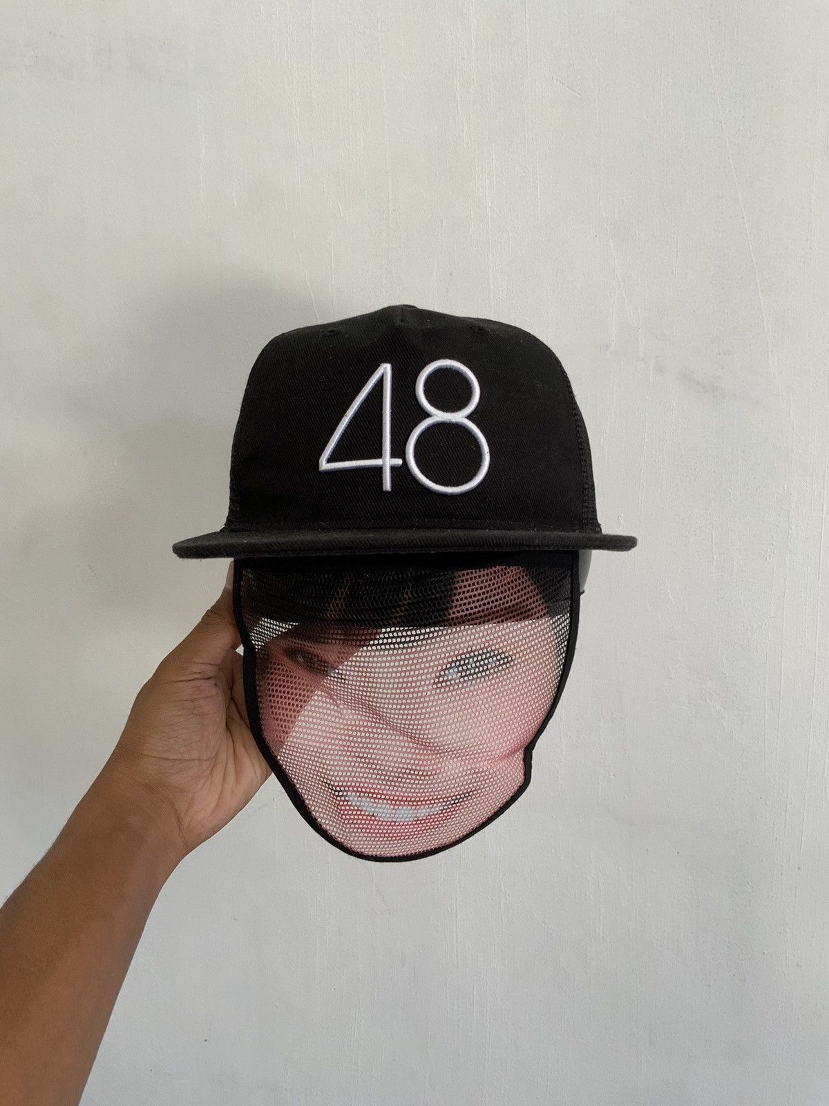 Rare Japan 48 Face Mesh Trucker Hat