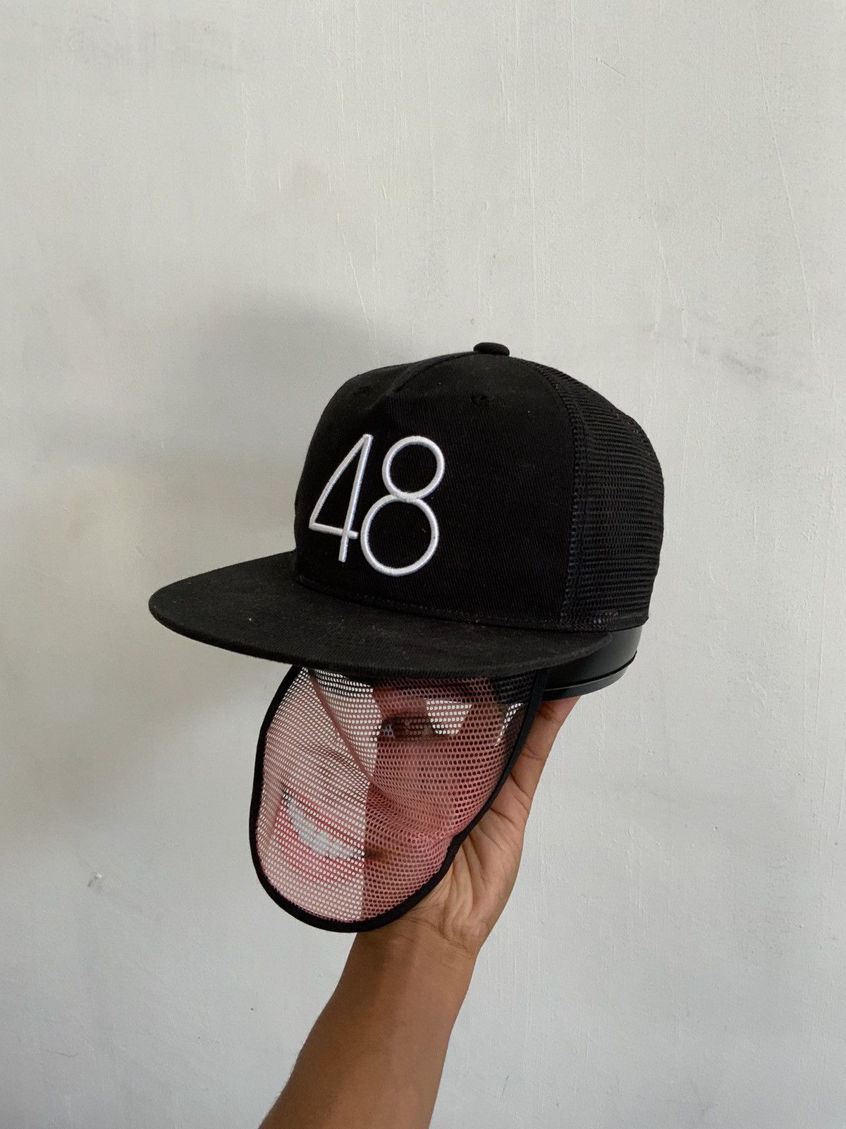 If Six Was Nine Rare Japan 48 Face Mesh Trucker Hat Size ONE SIZE - 2 Thumbnail