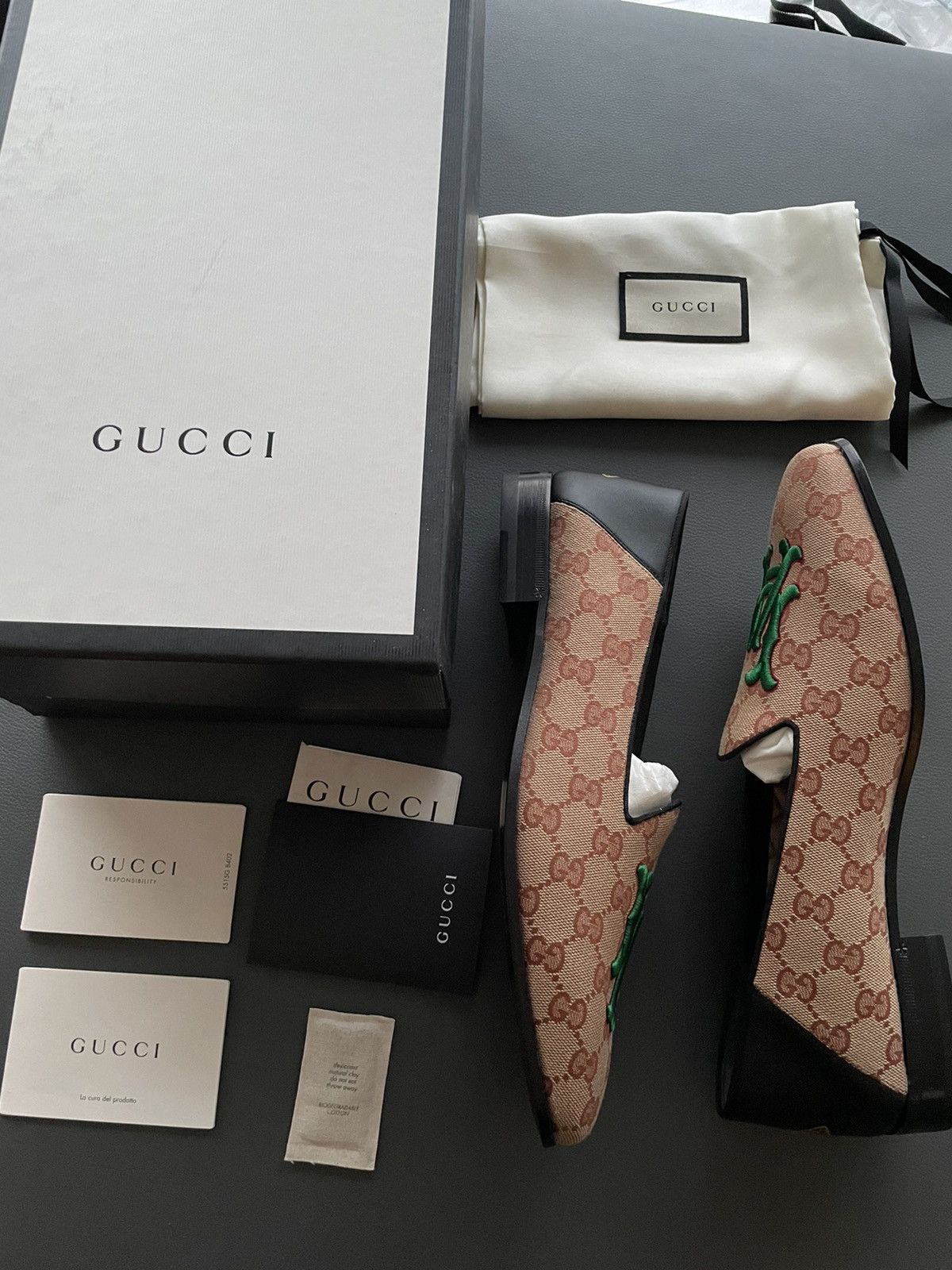 Gucci × MLB RareLimited Edition Gucci x LA Dodgers GG Logo Loafer Shoes Size US 9.5 / EU 42-43 - 16 Thumbnail