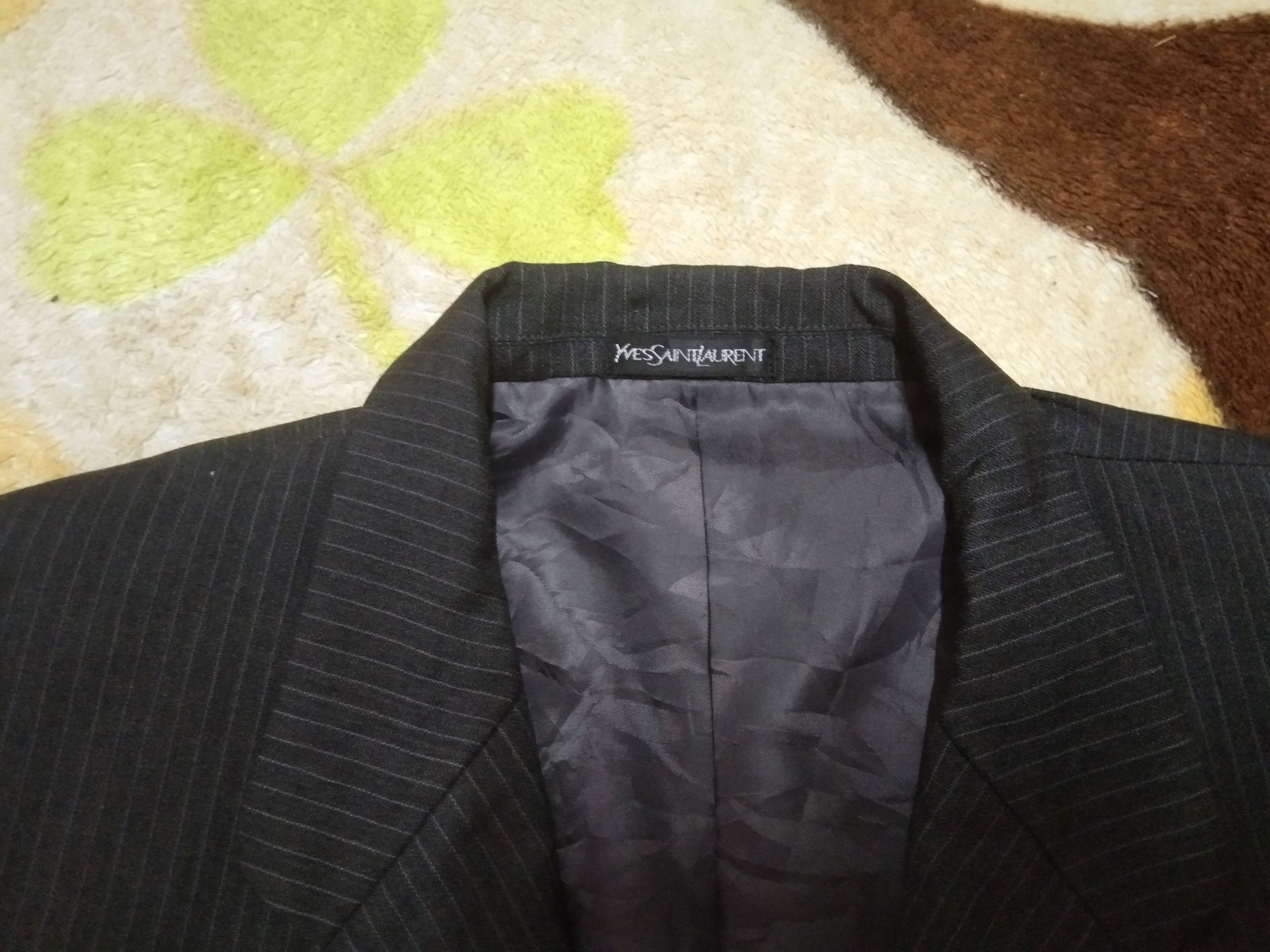 Yves Saint Laurent STEALS 🔥🔥 YSL POUR HOMME BLAZER Size 48S - 4 Thumbnail