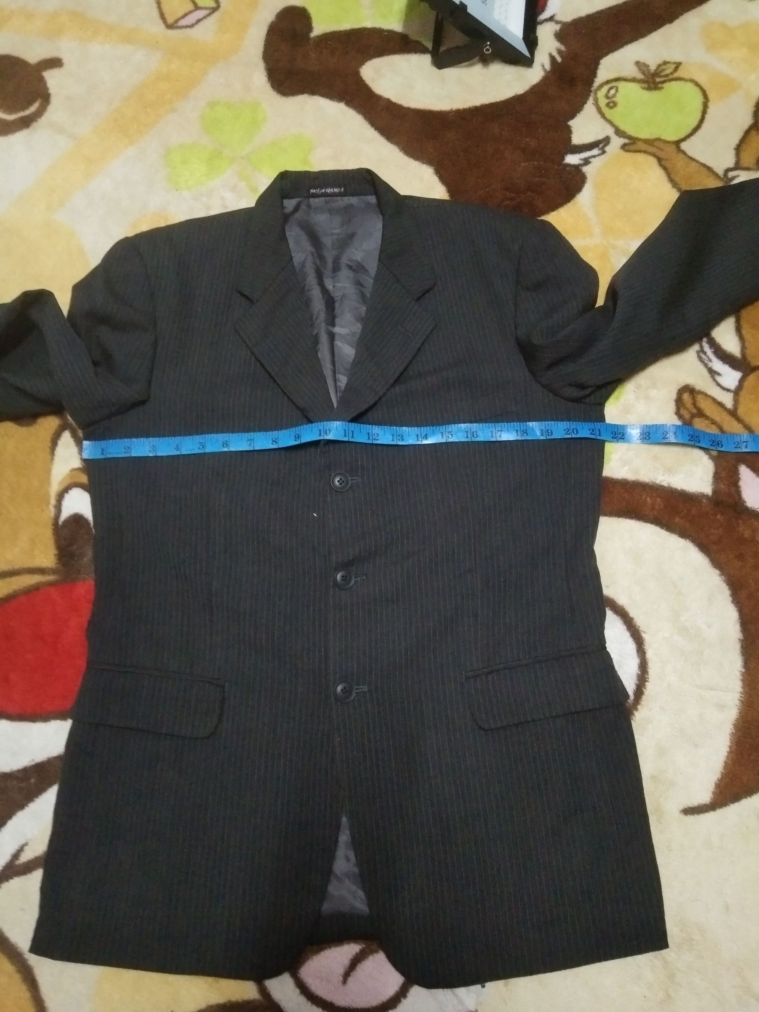 Yves Saint Laurent STEALS 🔥🔥 YSL POUR HOMME BLAZER Size 48S - 8 Thumbnail