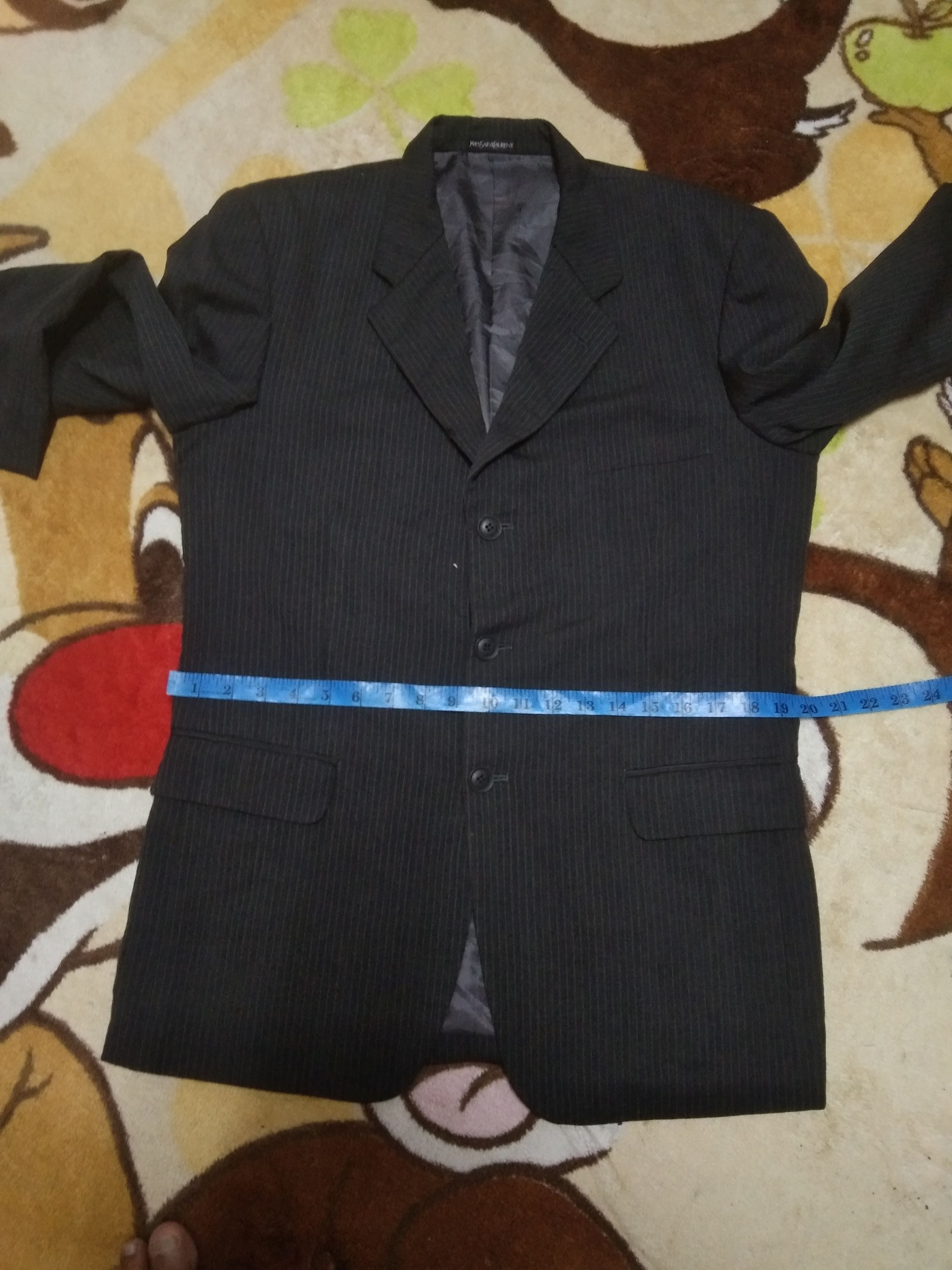 Yves Saint Laurent STEALS 🔥🔥 YSL POUR HOMME BLAZER Size 48S - 9 Thumbnail