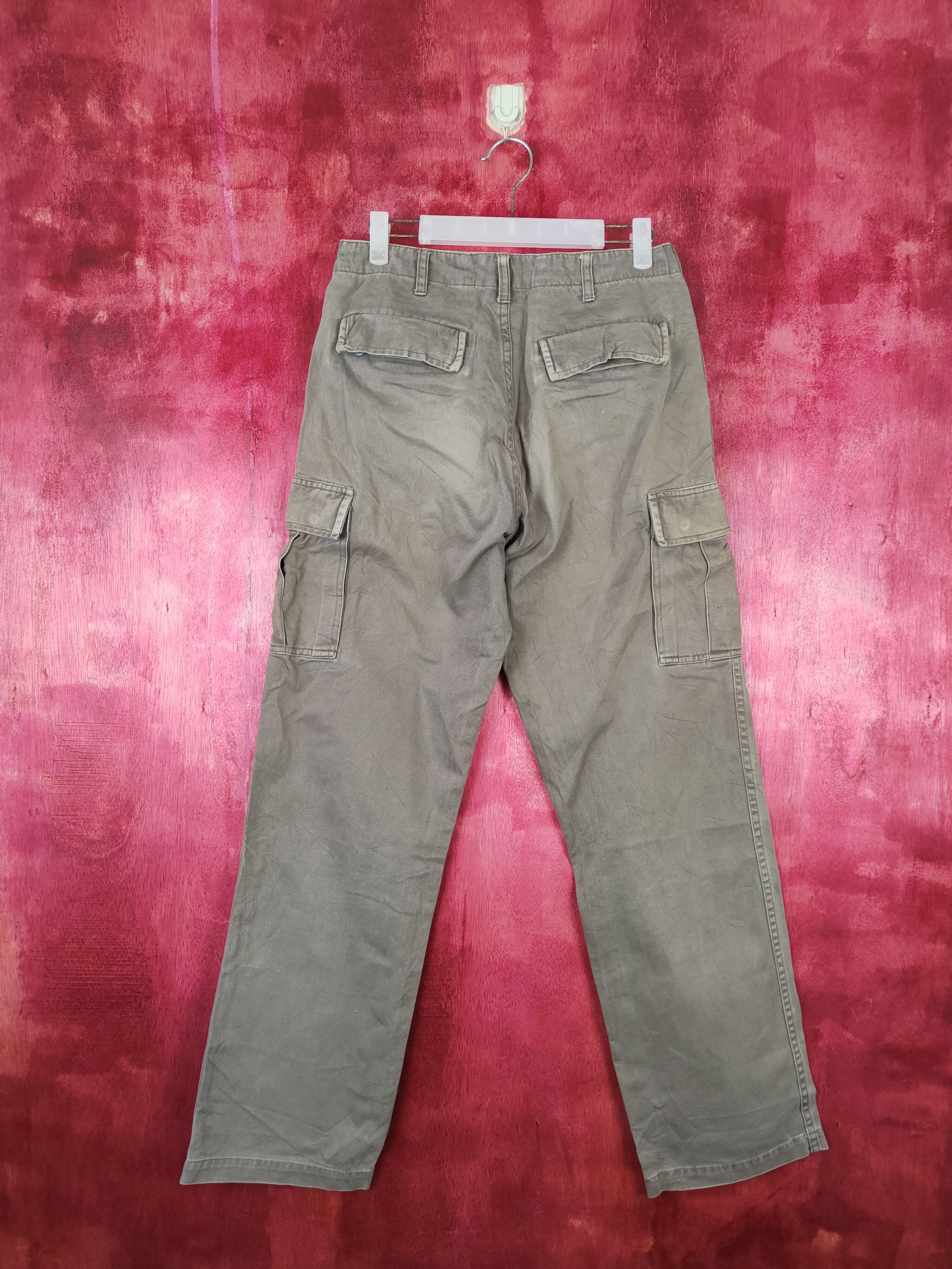 Japanese Brand × Vintage Scratch Crew Gray Multi Pocket Tactical Cargo Pants #5298 Size US 28 / EU 44 - 7 Thumbnail