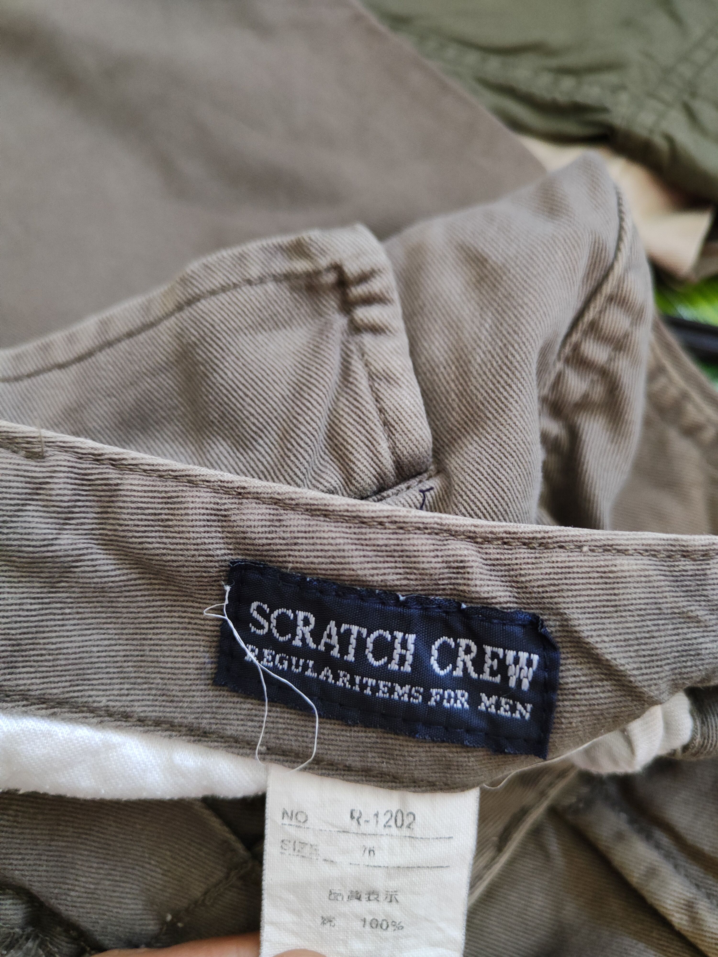 Japanese Brand × Vintage Scratch Crew Gray Multi Pocket Tactical Cargo Pants #5298 Size US 28 / EU 44 - 13 Thumbnail